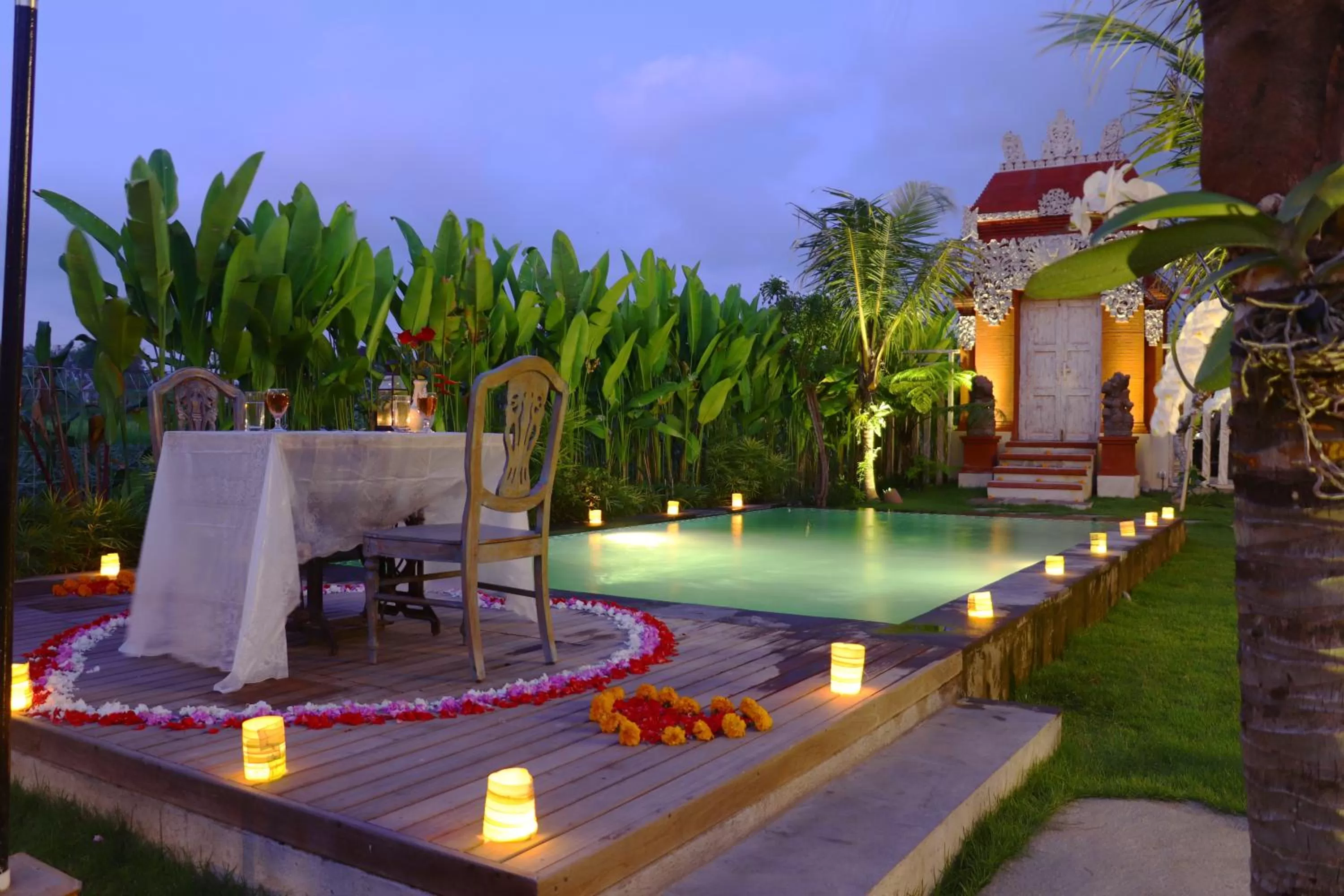 Swimming pool in Nauna Villa Ubud