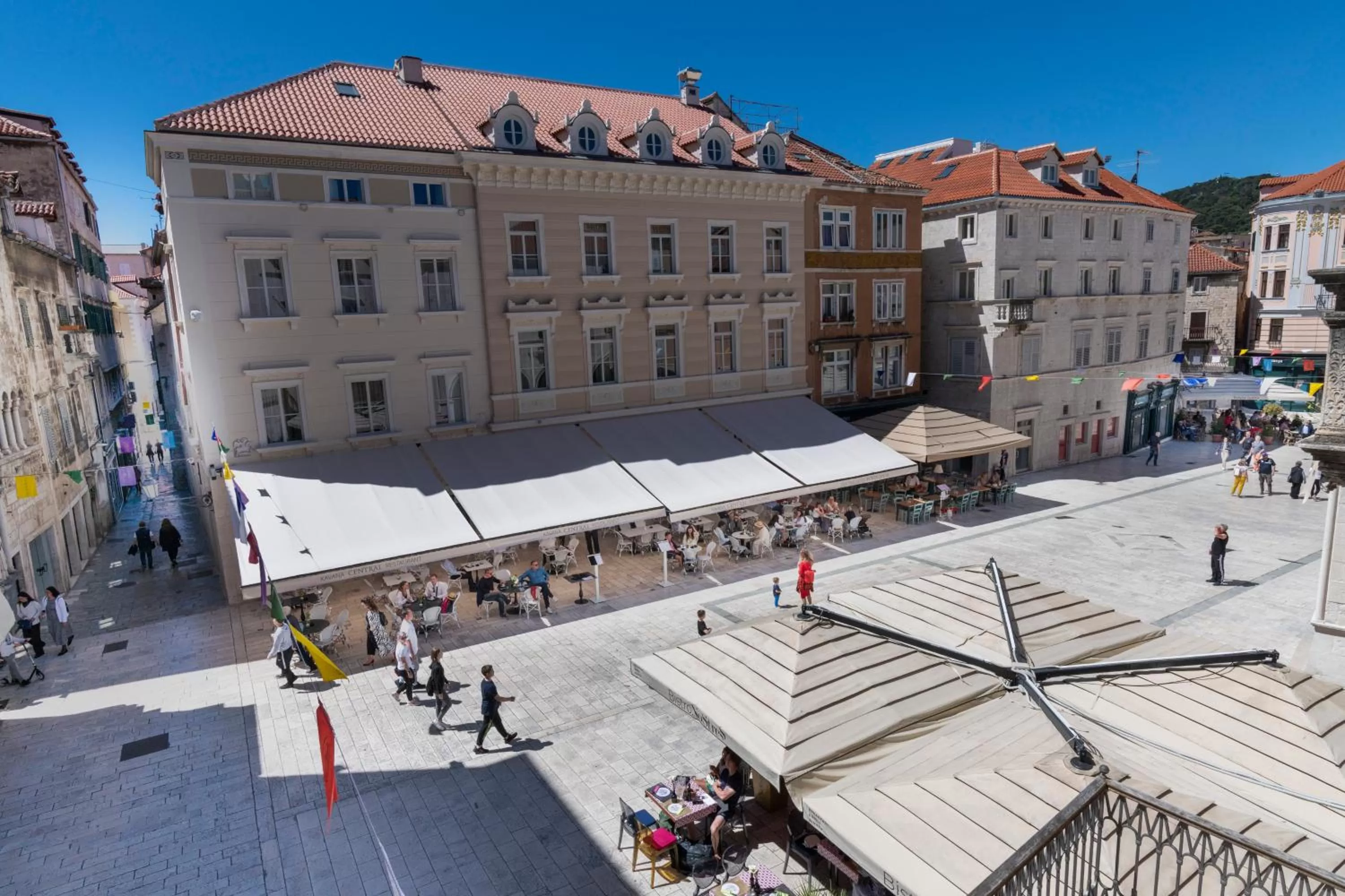 City view in Deluxe Collection Hotel Kastel - Depadanse