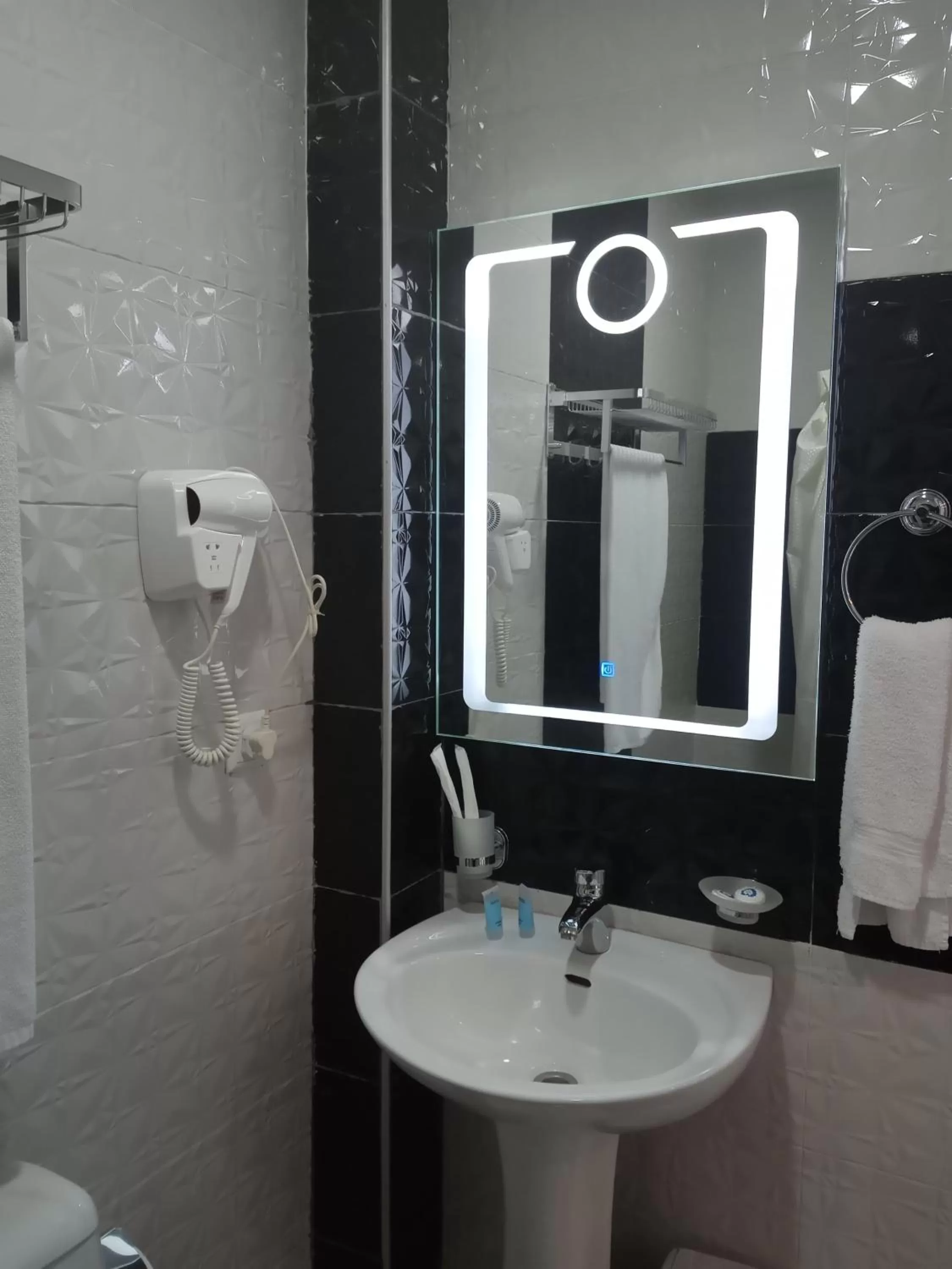 Shower in Hotel Royal Palace