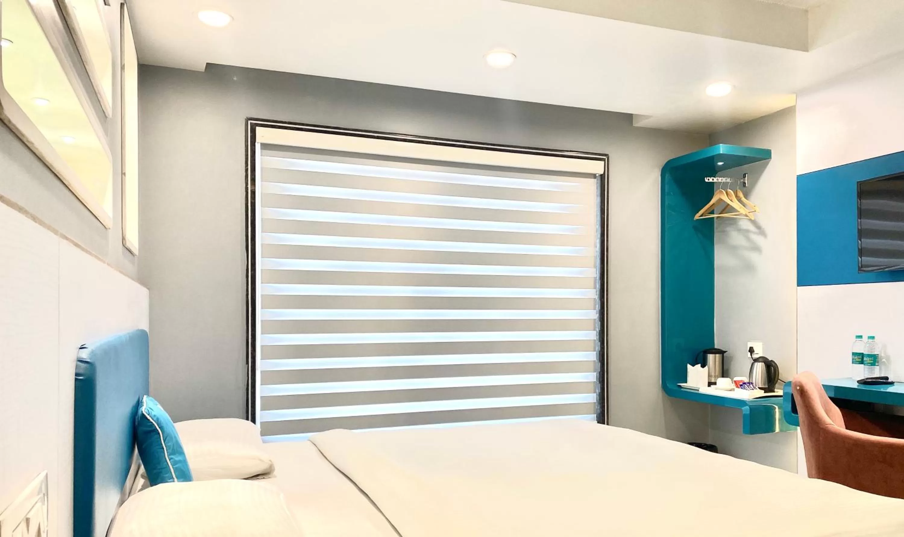 Photo of the whole room, Bed in City Empire - New Delhi Railway Station, Near Connaught Place