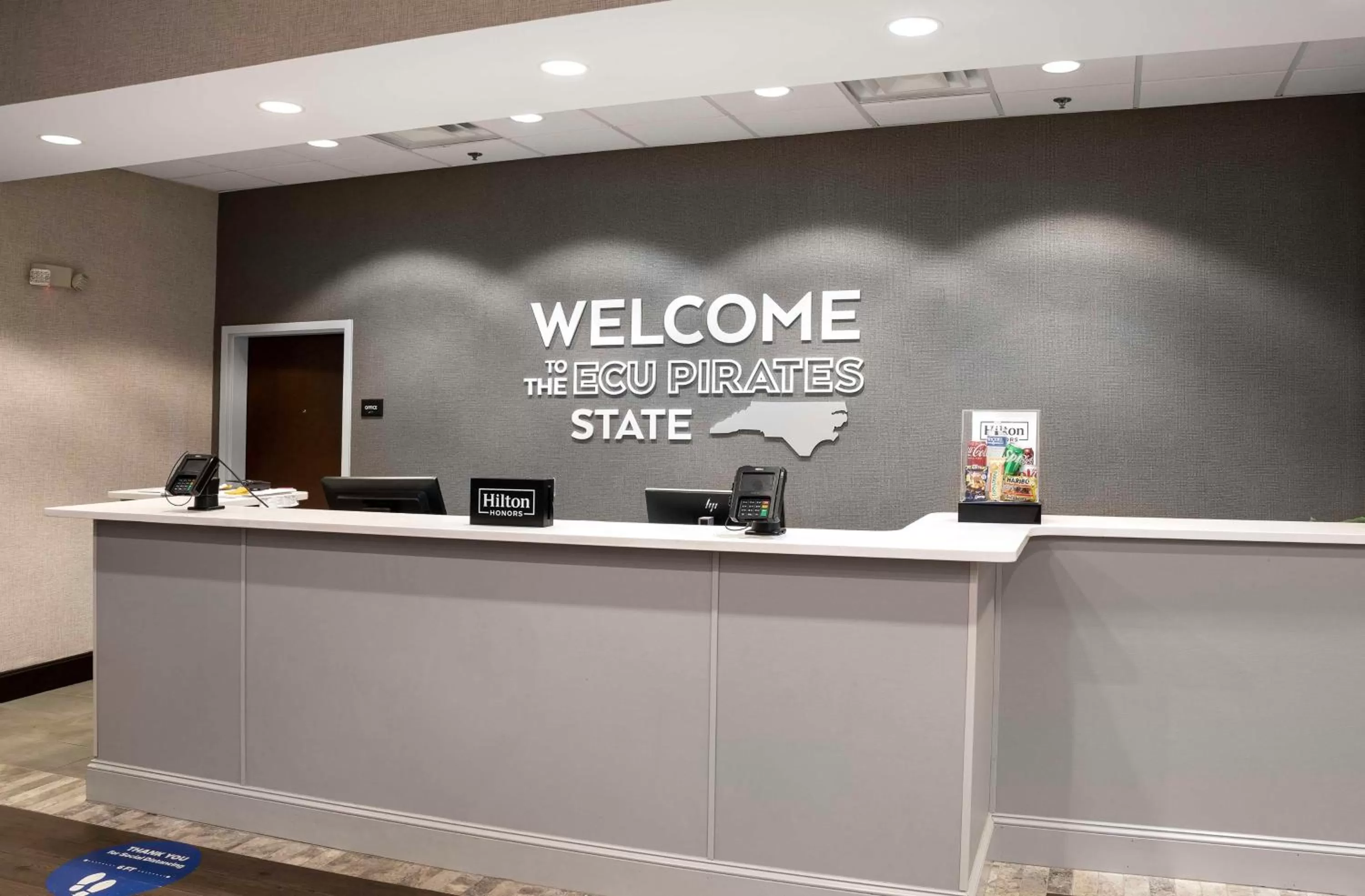 Lobby or reception in Hampton Inn Greenville