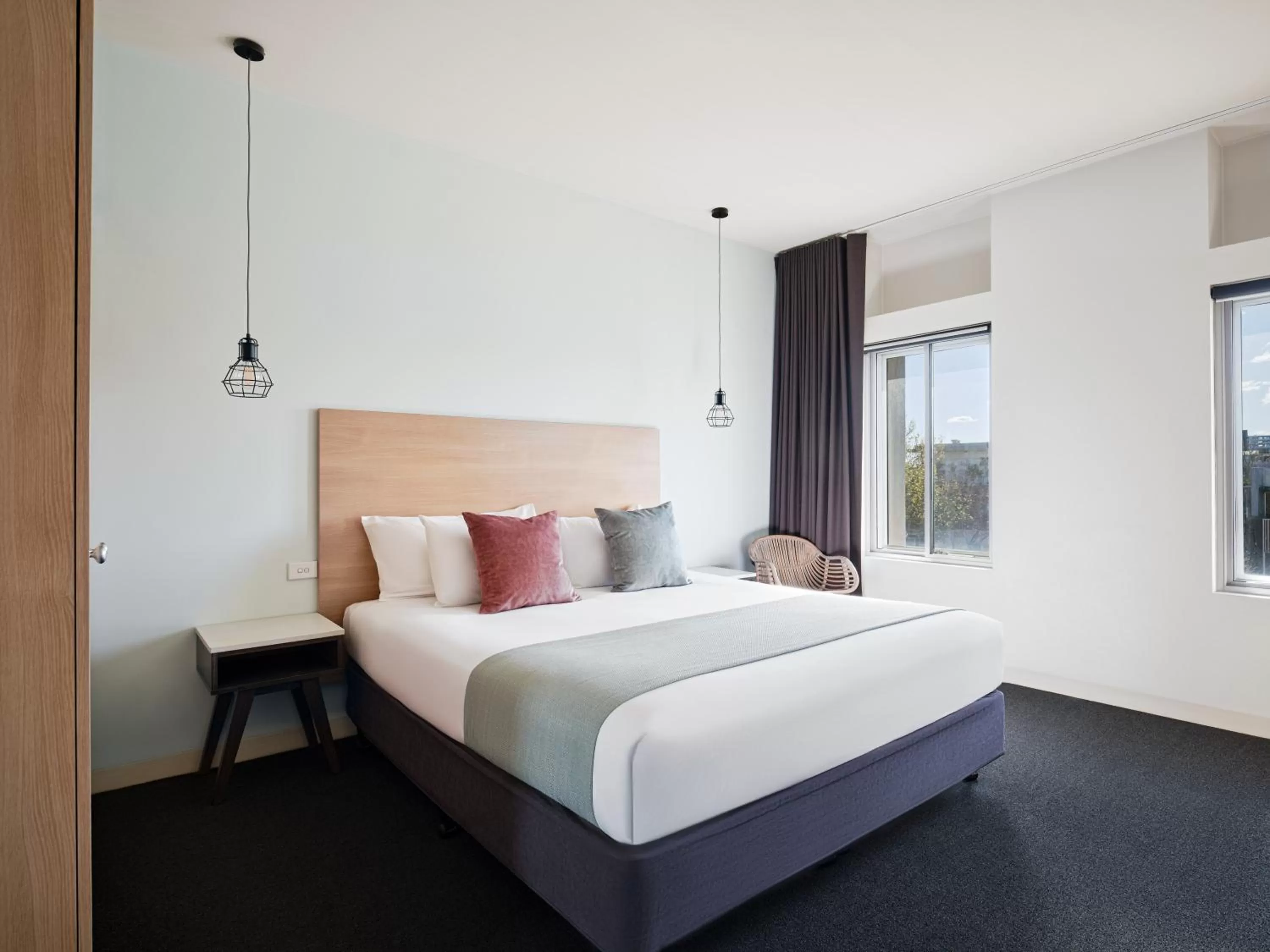 Bed in Saint Kilda Beach Hotel
