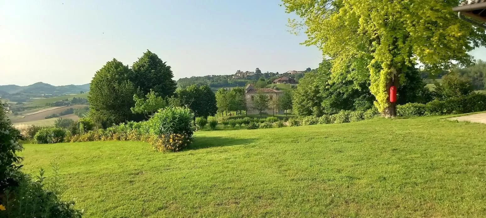 Landmark view, Garden in Villa Pieve
