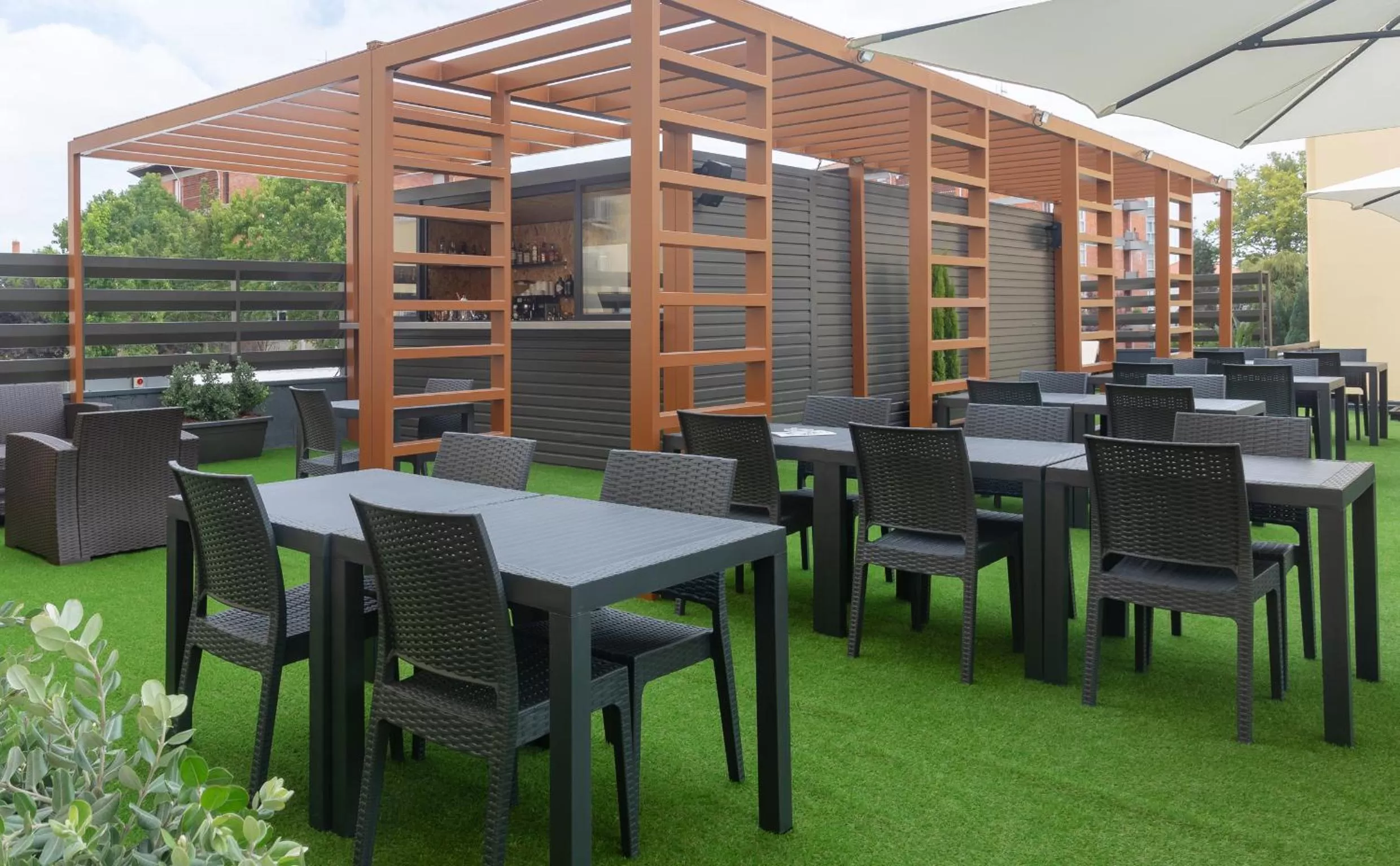 Garden in Hotel Afonso V & SPA