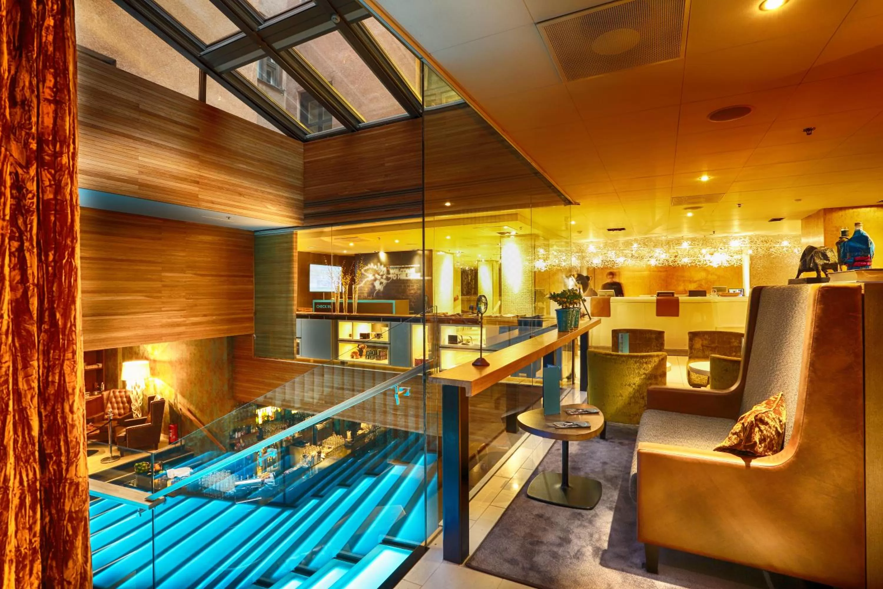 Lounge or bar in Hotel Klaus K