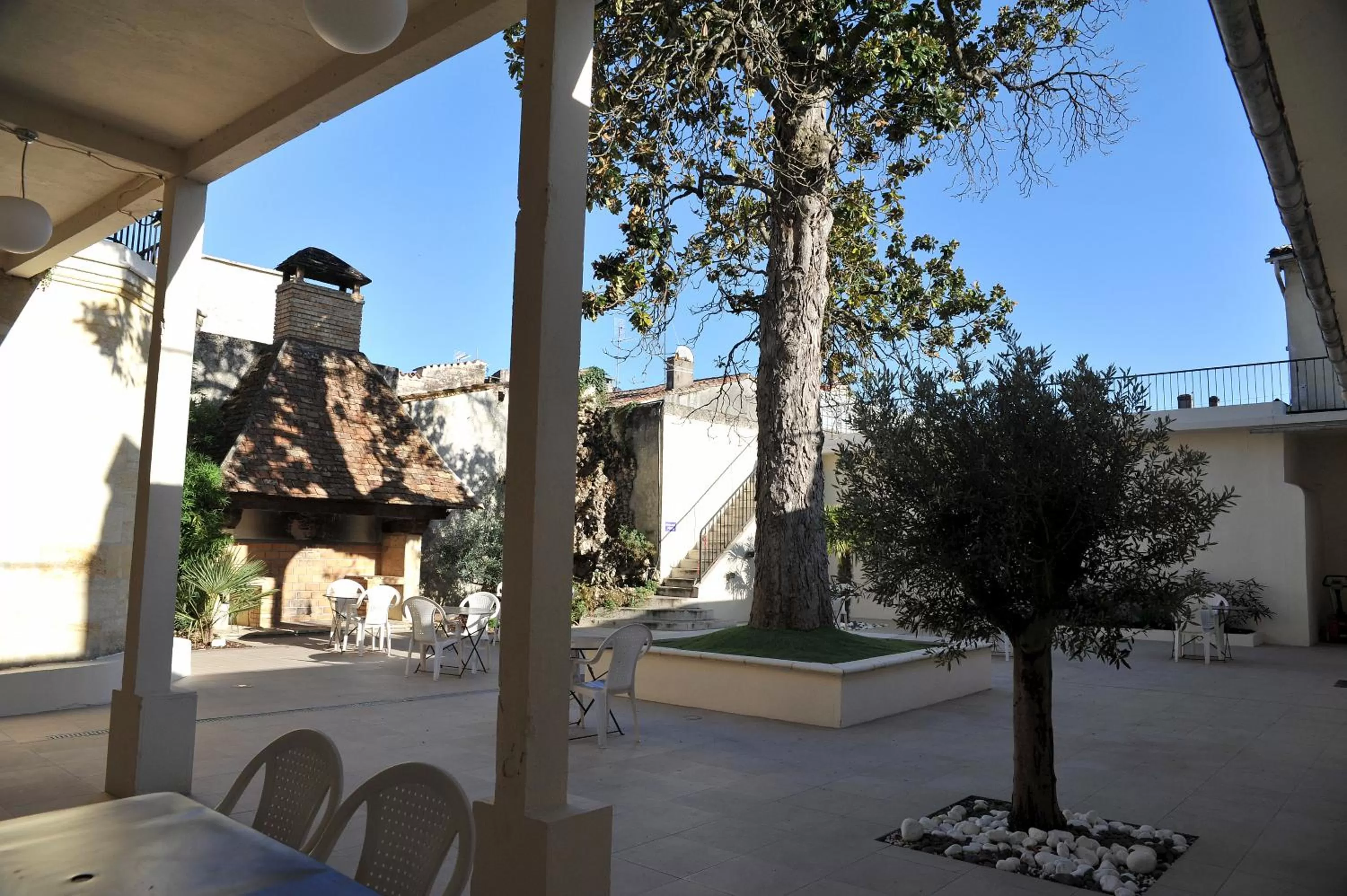 Patio in Grand Hôtel