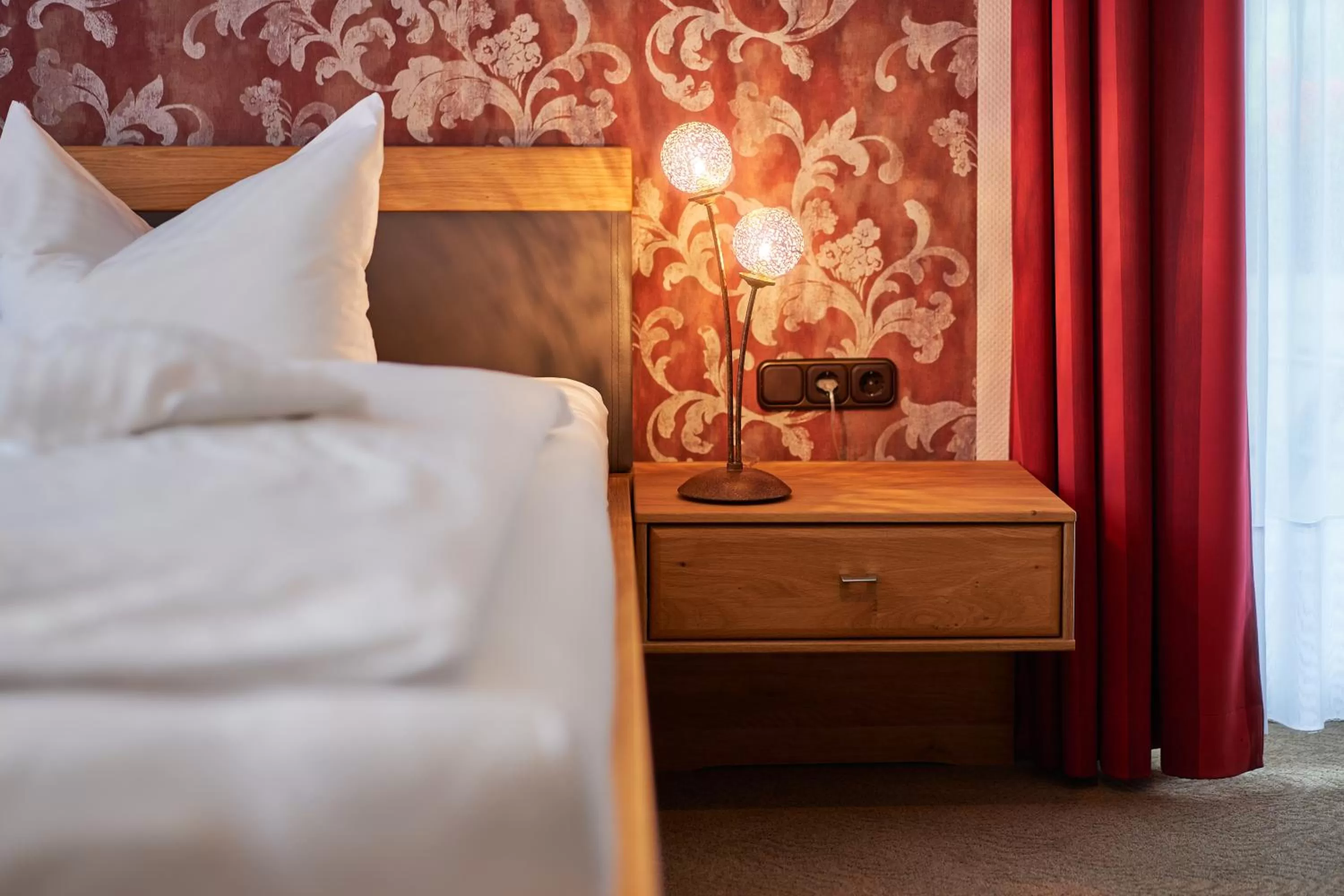 Bed in Vitalhotel am Stadtpark Superior