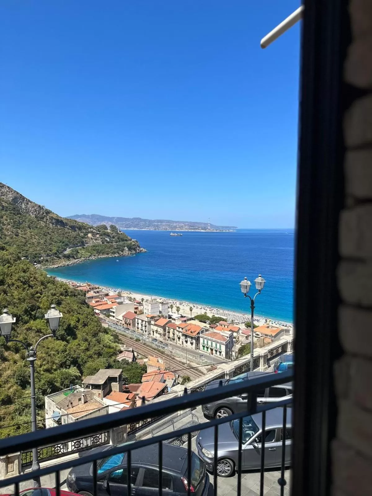 Sea view in B&B La Bastia