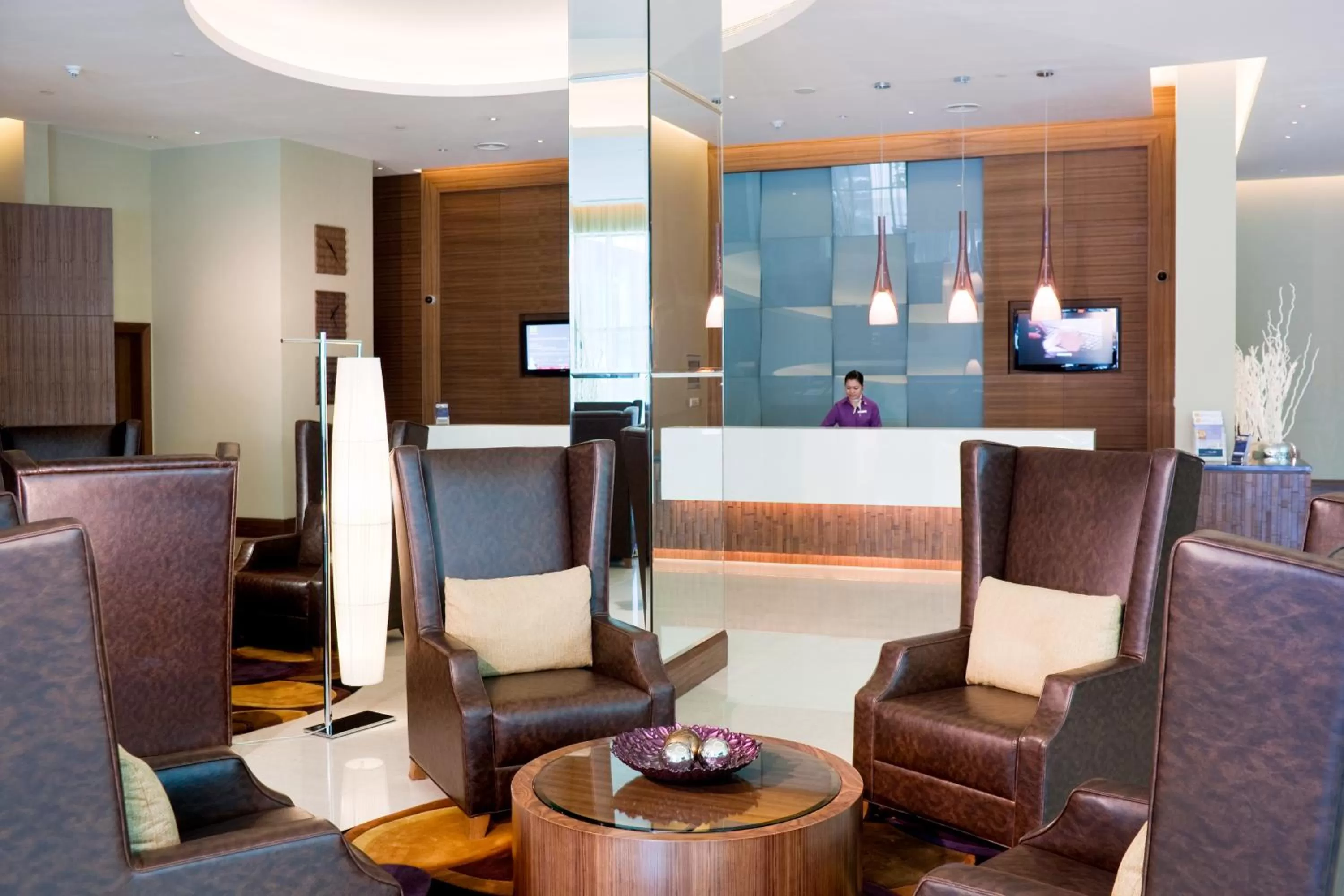 Lobby or reception in Novotel Suites Mall Avenue Dubai