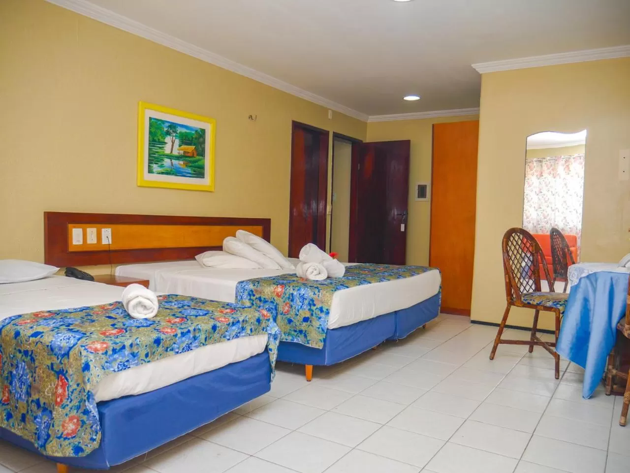 Bed in Marbello Ariau Hotel