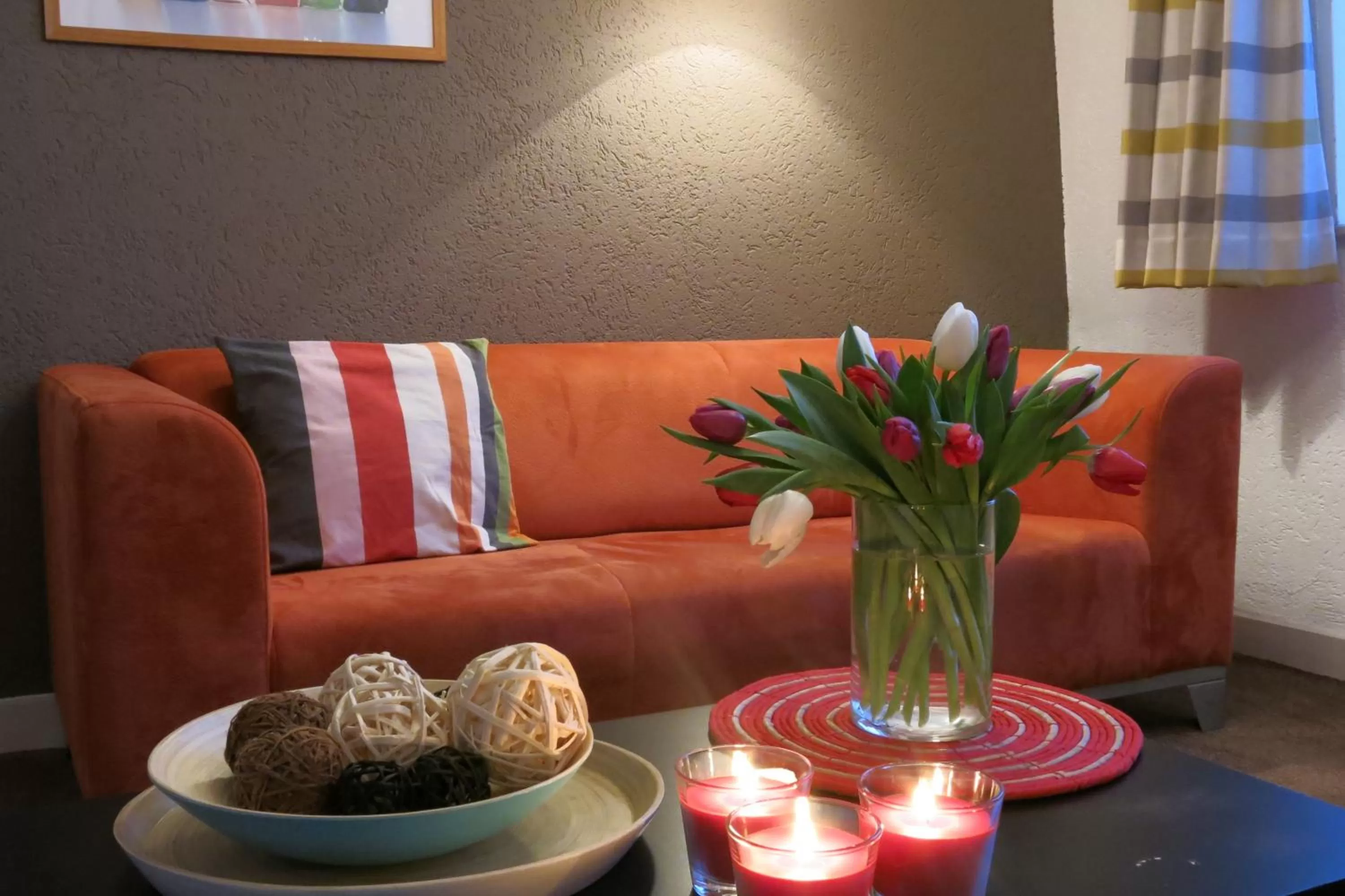 Living room in Appartementen Valkenburg