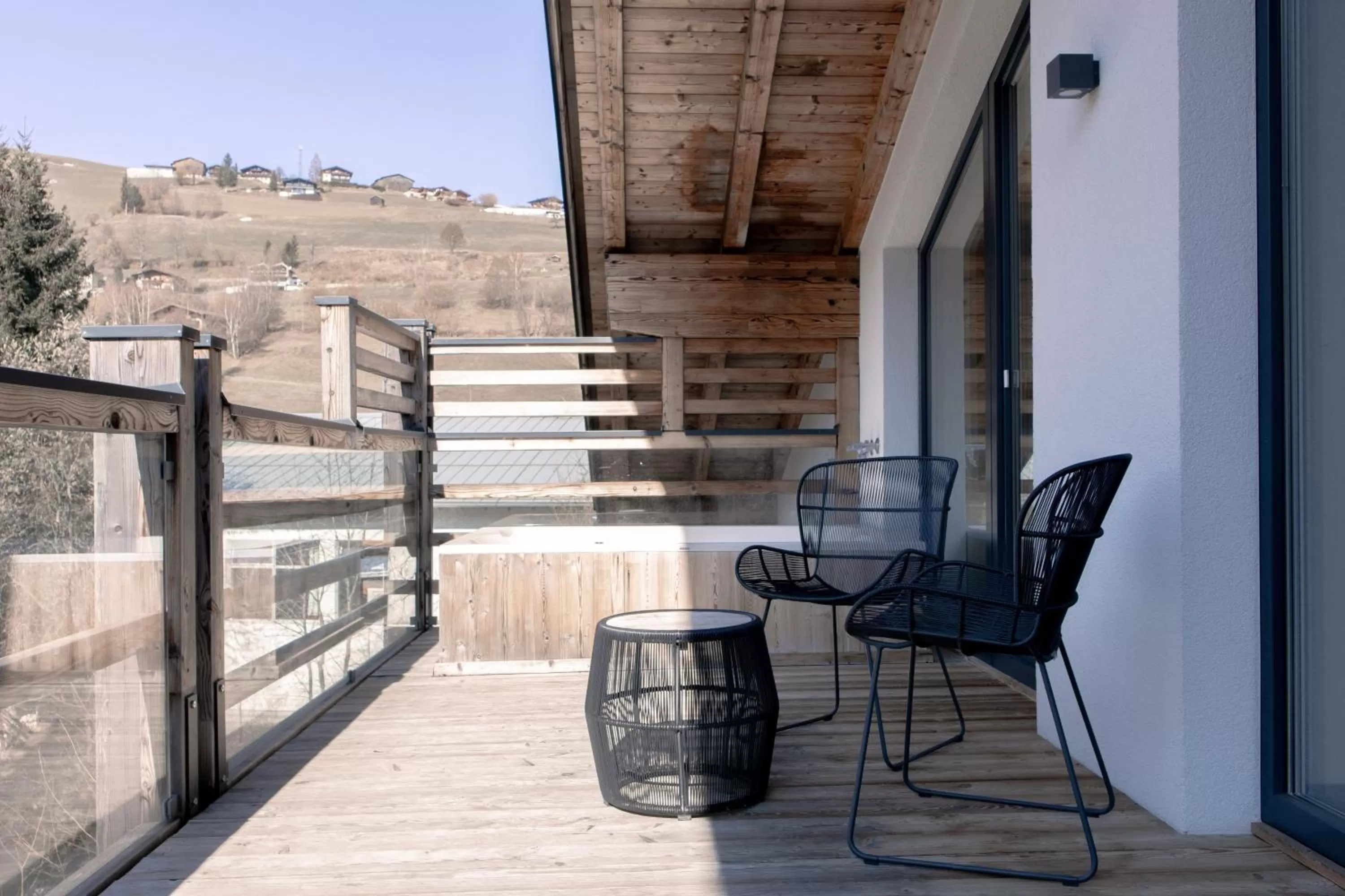 Balcony/Terrace in 24 by AvenidA - Mountain Hotel