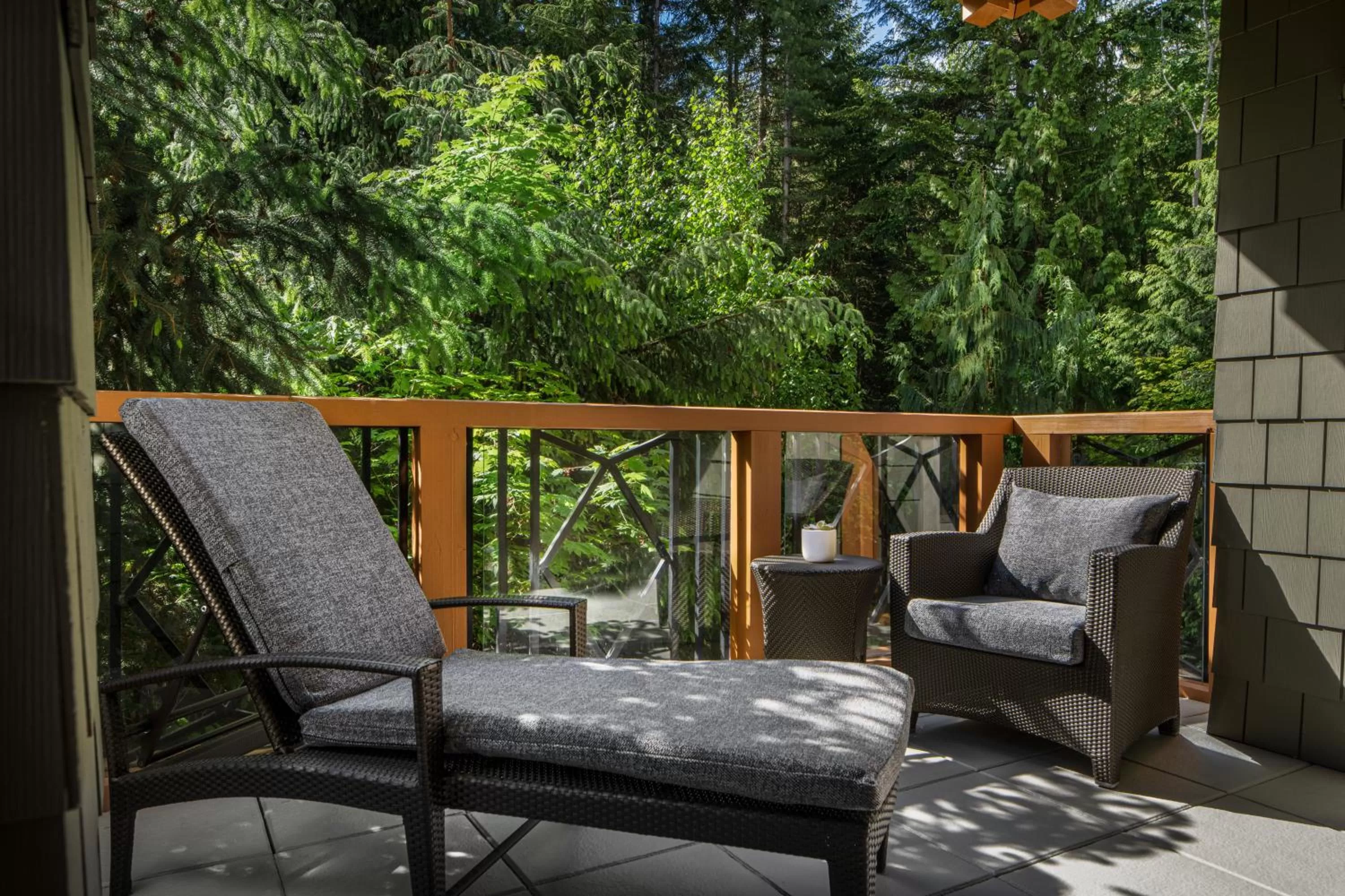 Balcony/Terrace in Four Seasons Resort Whistler