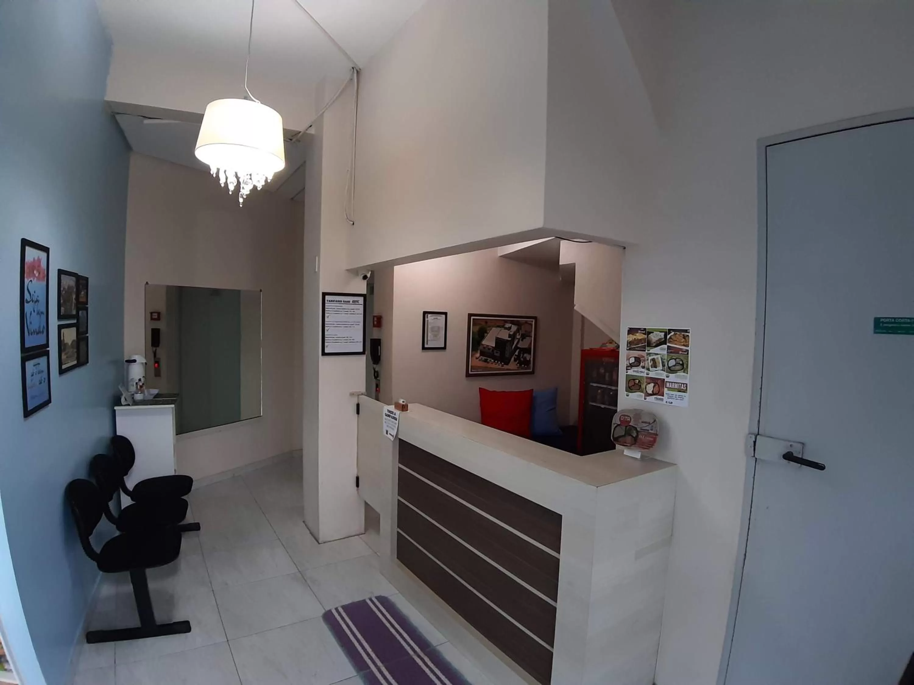 Lobby or reception in Hotel DDC