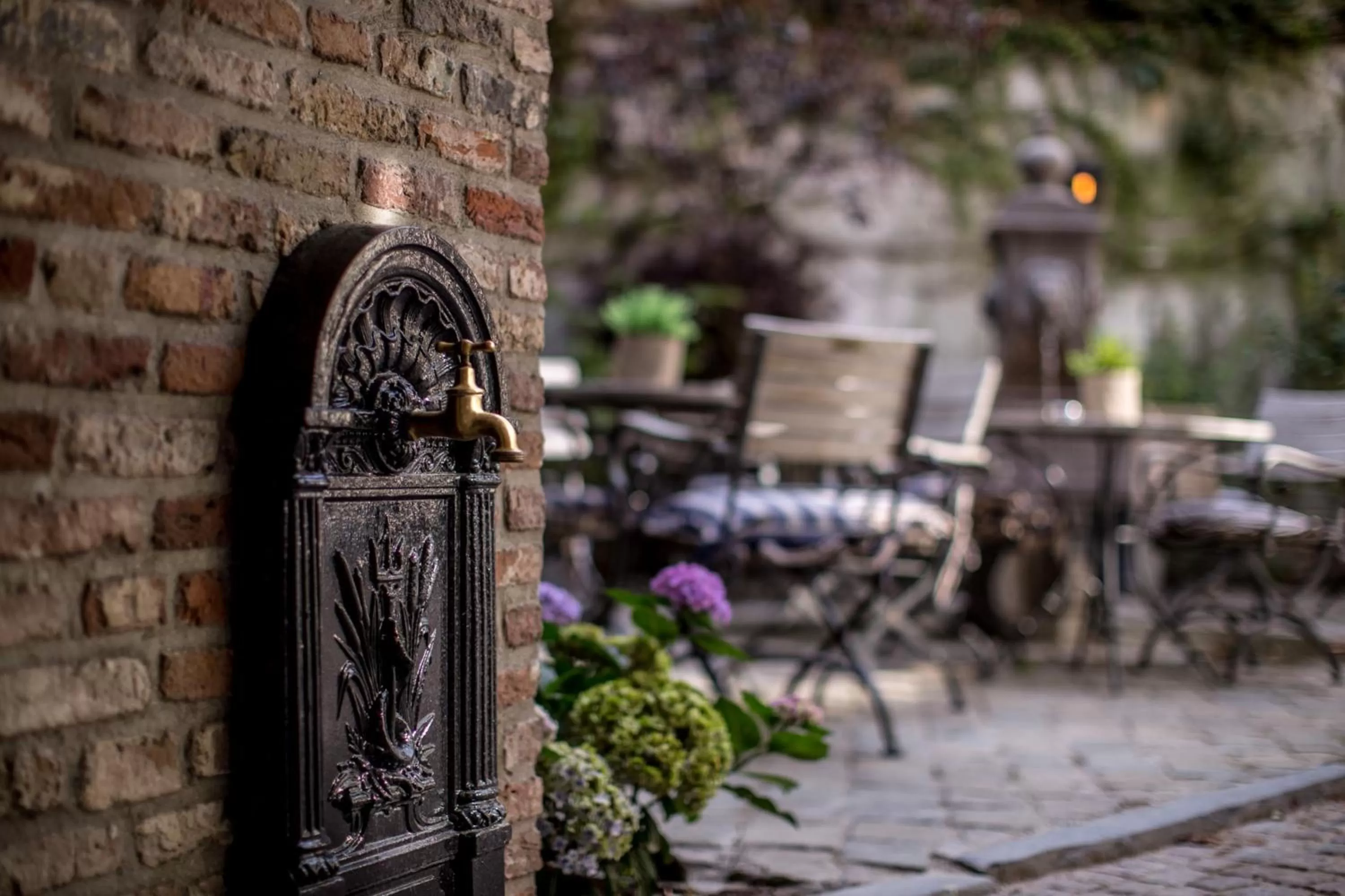 Garden in Boutique Hotel De Castillion