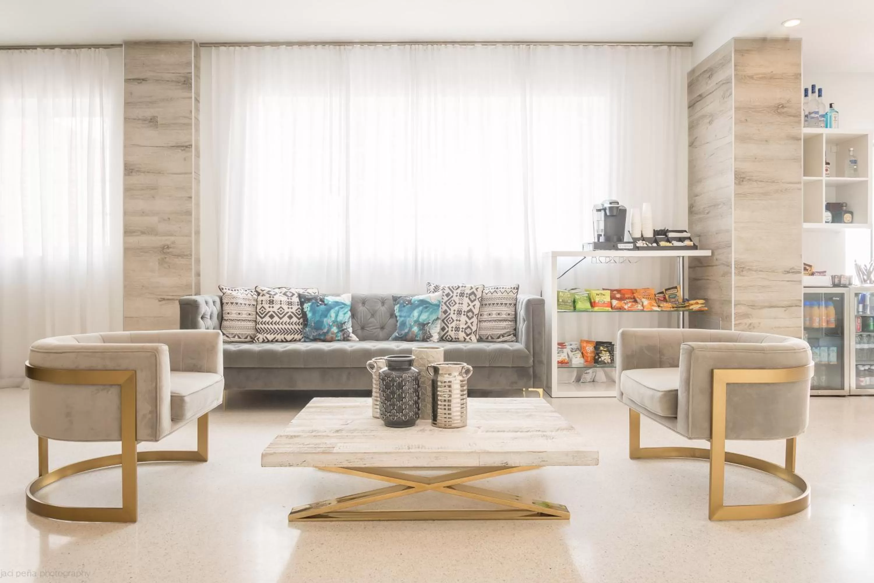 Lobby or reception in Hotel Belleza