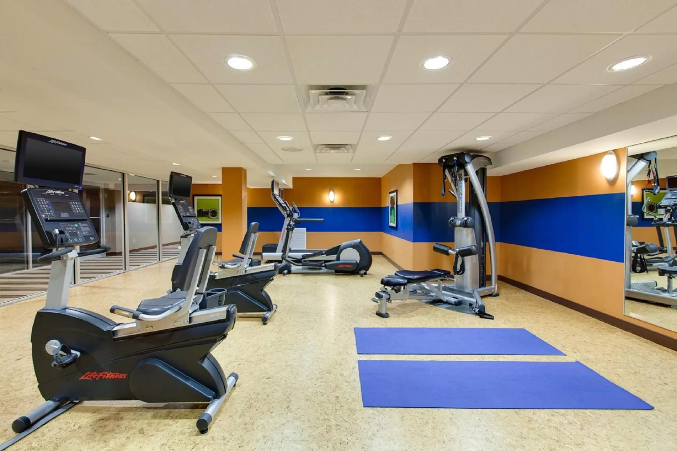 Fitness centre/facilities in Niagara Riverside Resort; BW Premier Collection