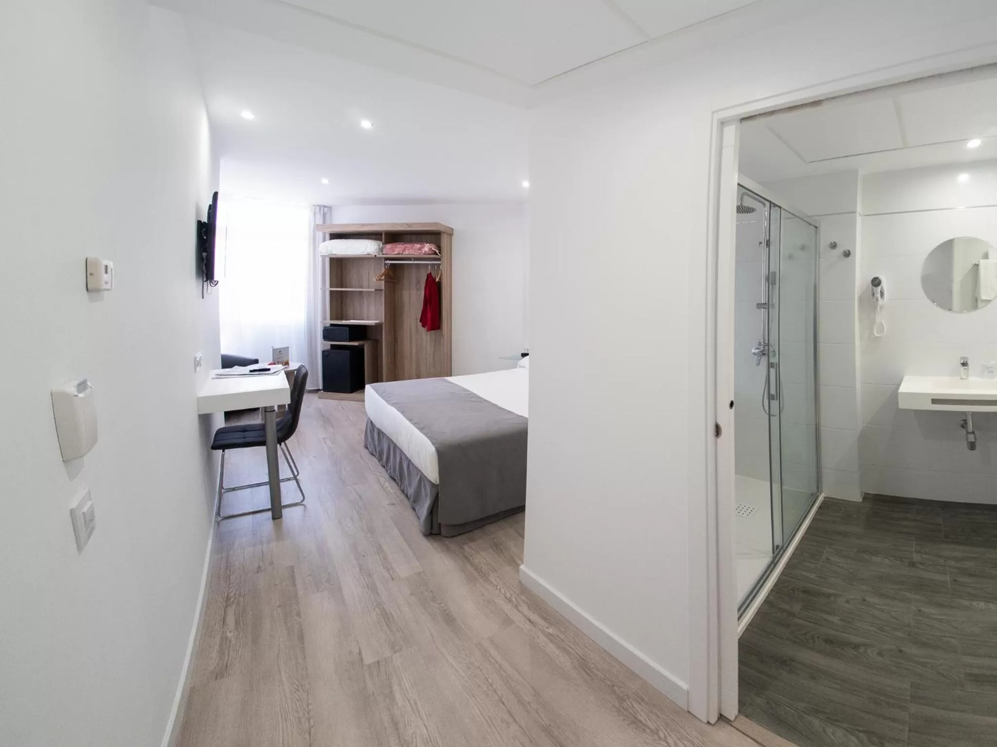 Bed in Hotel Pasarela