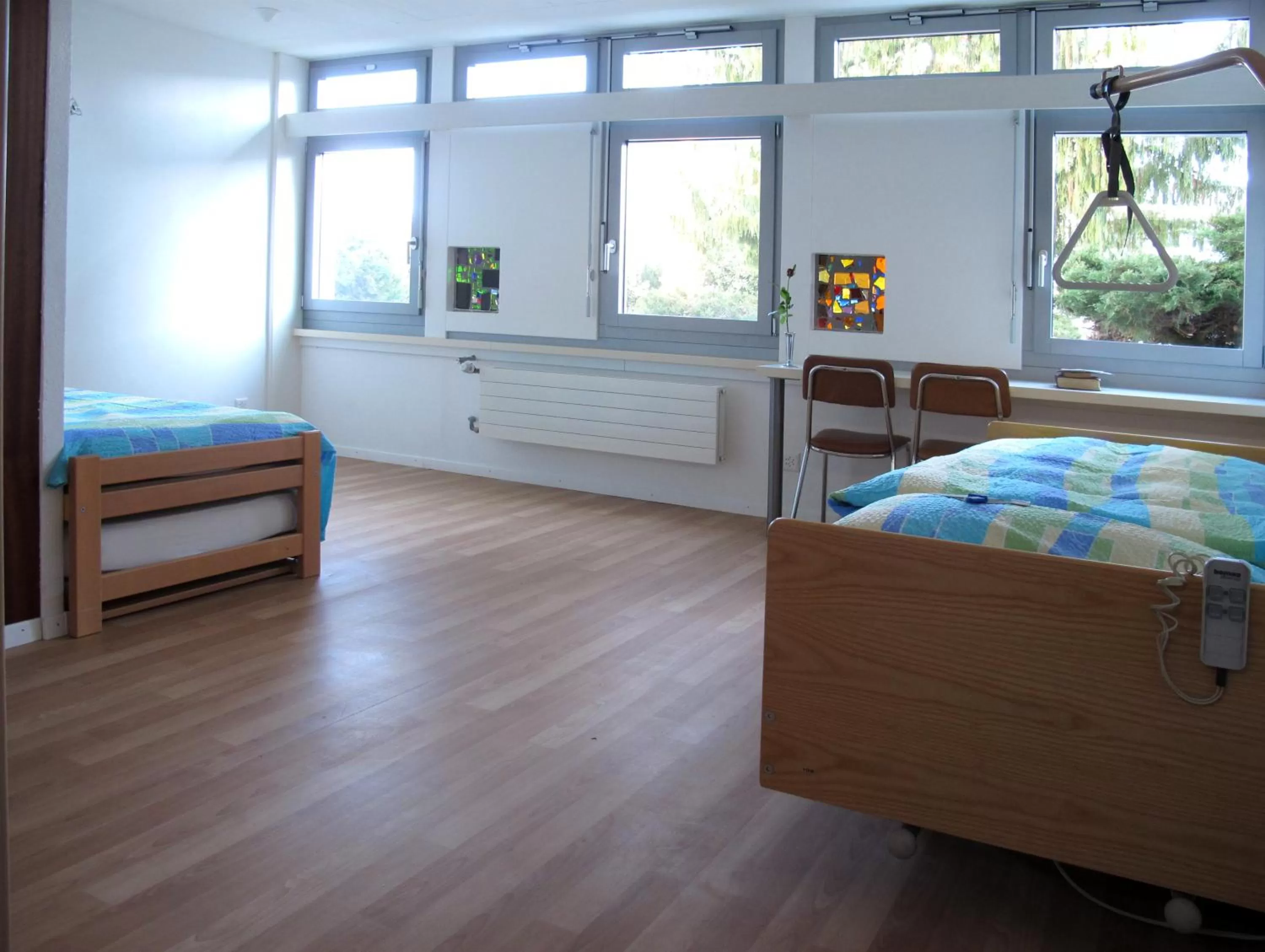 Bedroom, Bed in Hôtel Centre Saint-François