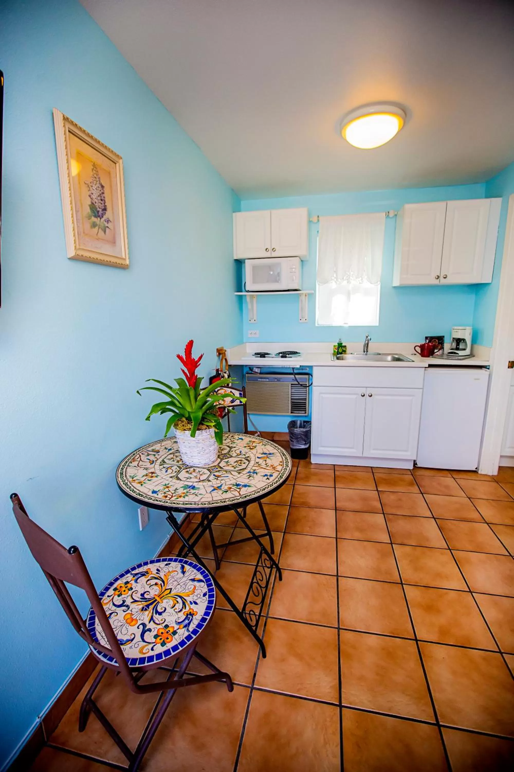 Kitchen or kitchenette in Leucadia Beach Inn