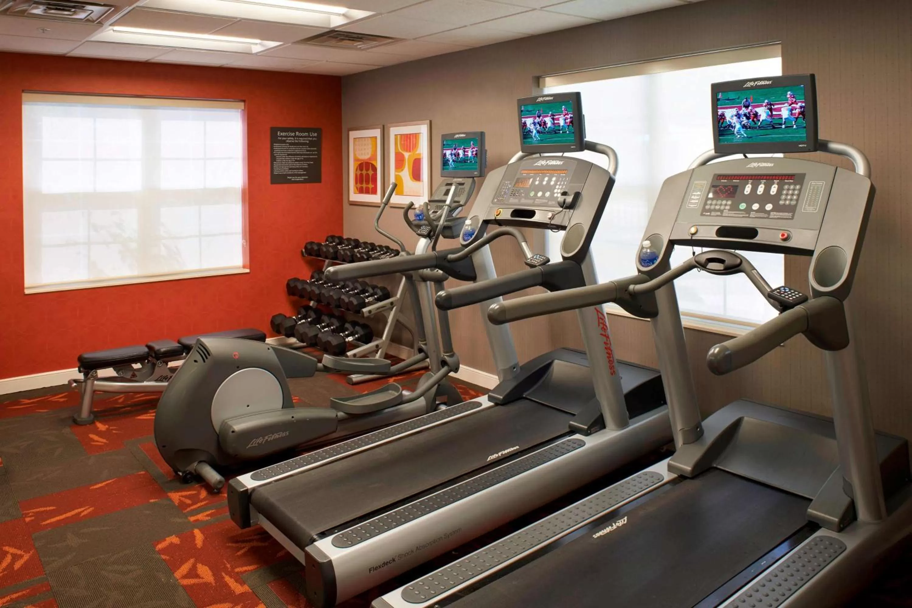 Fitness centre/facilities in Sonesta ES Suites Chicago Waukegan Gurnee
