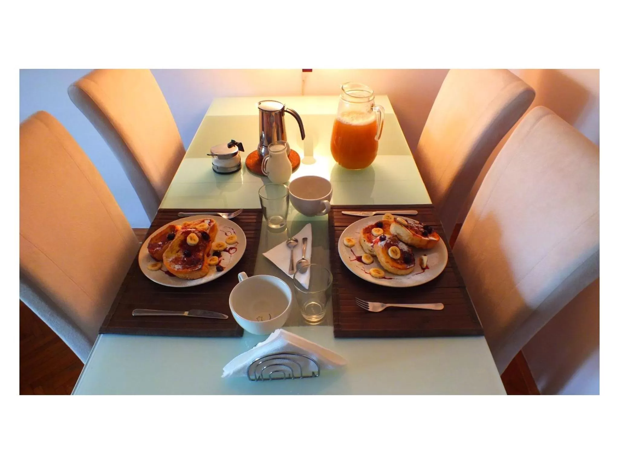 Food and drinks in B&B Girasole