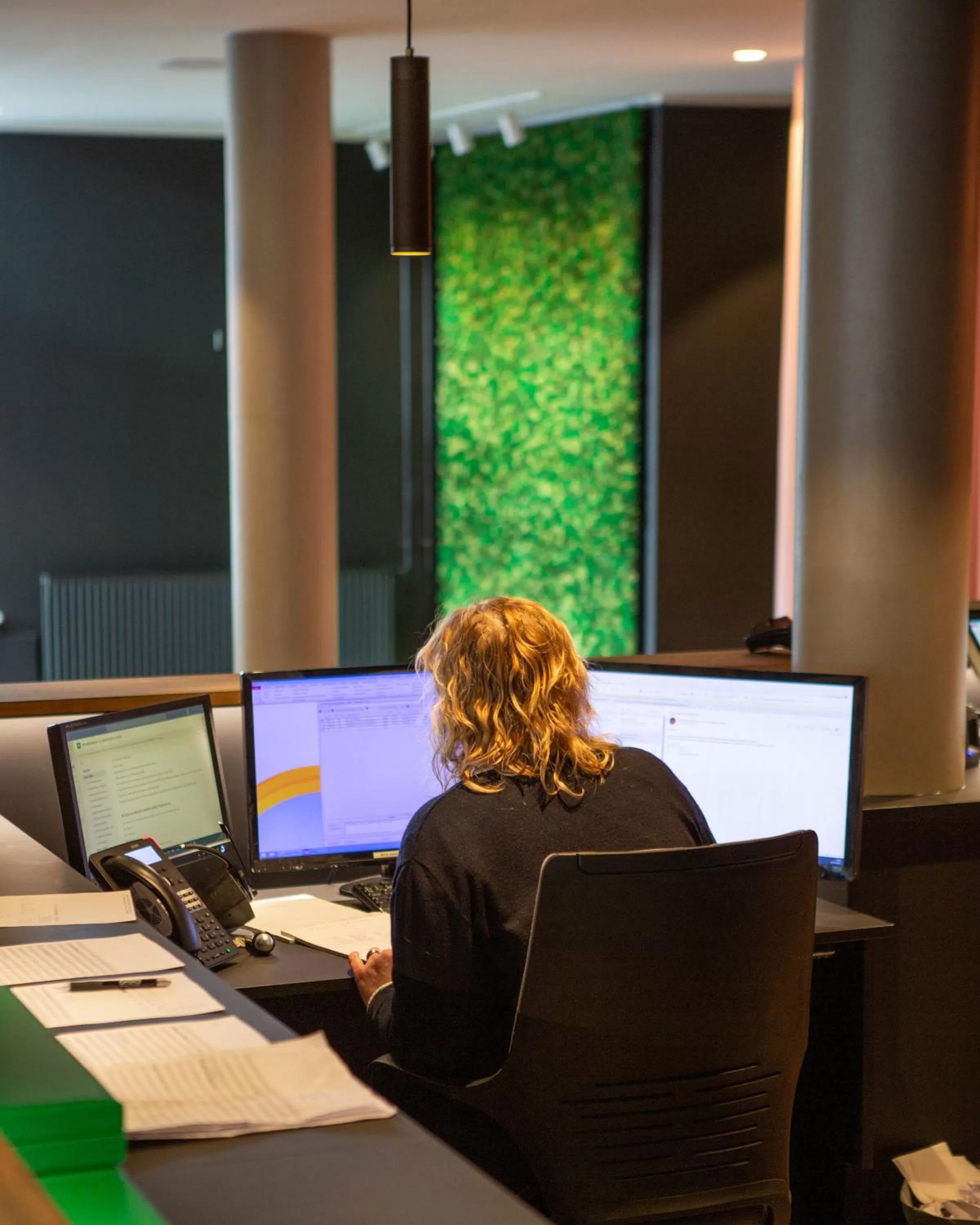 Lobby or reception in Struer Grand Hotel