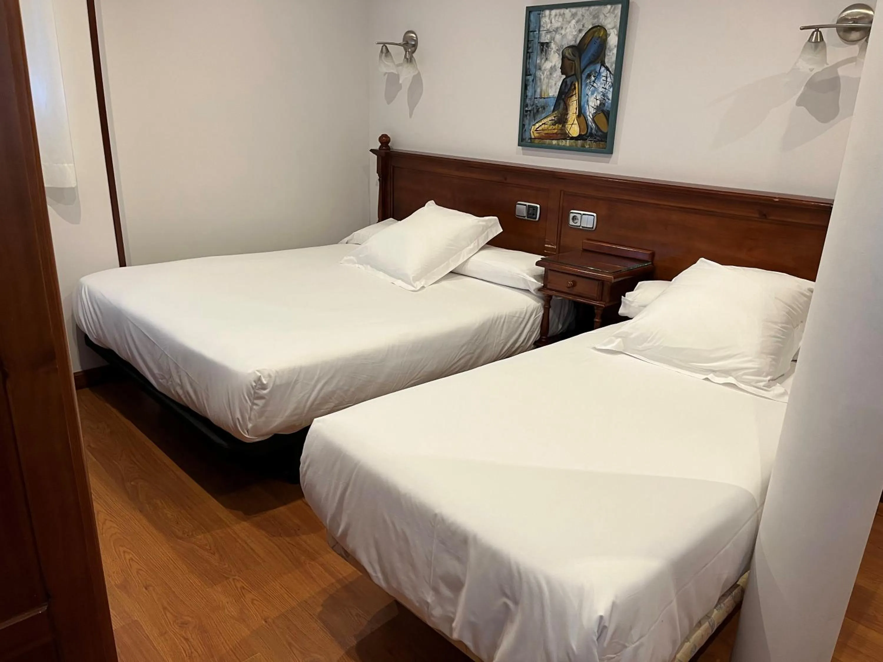 Bed in Hotel Villalegre