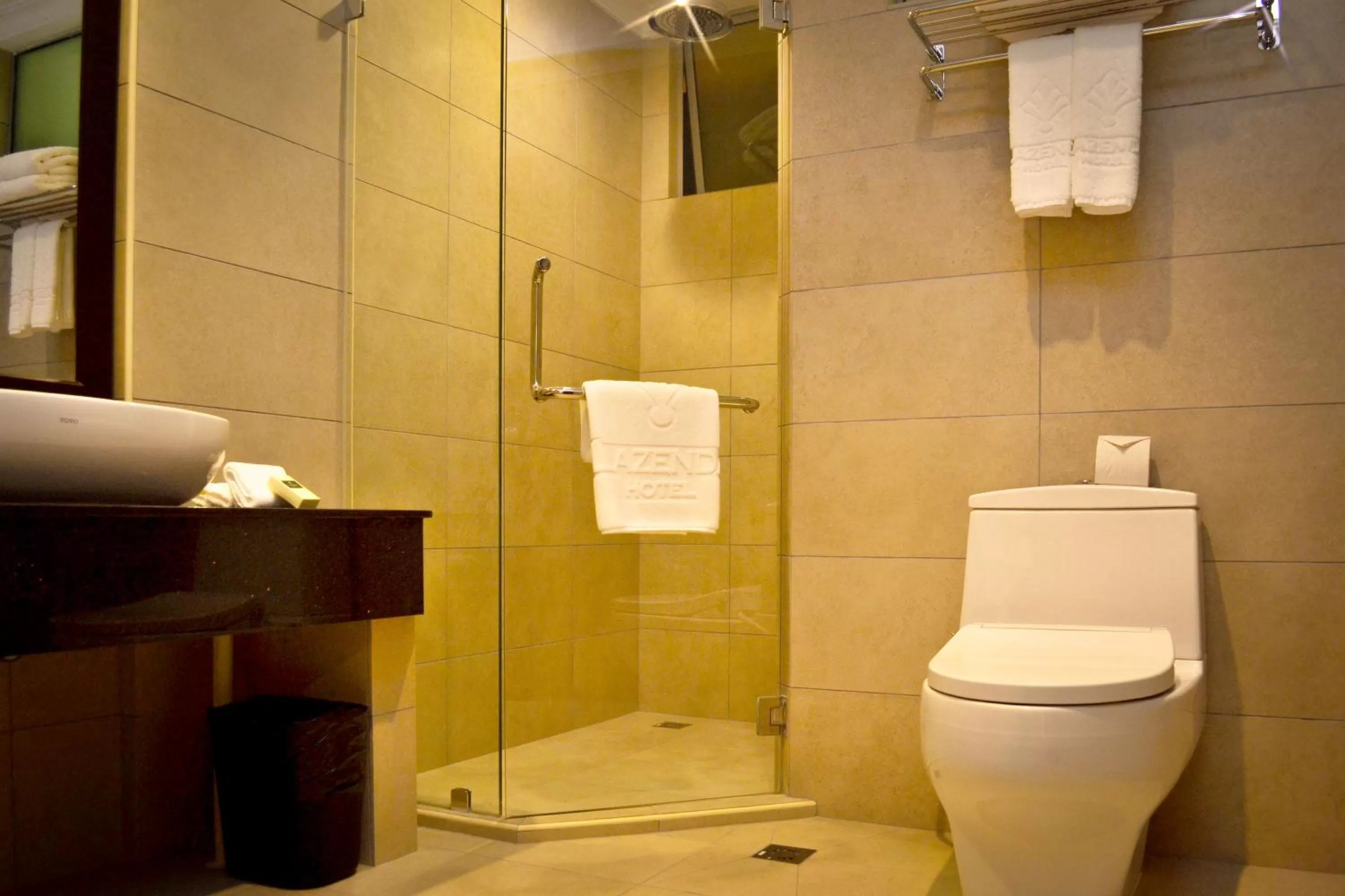 Bathroom in Lazenda Hotel