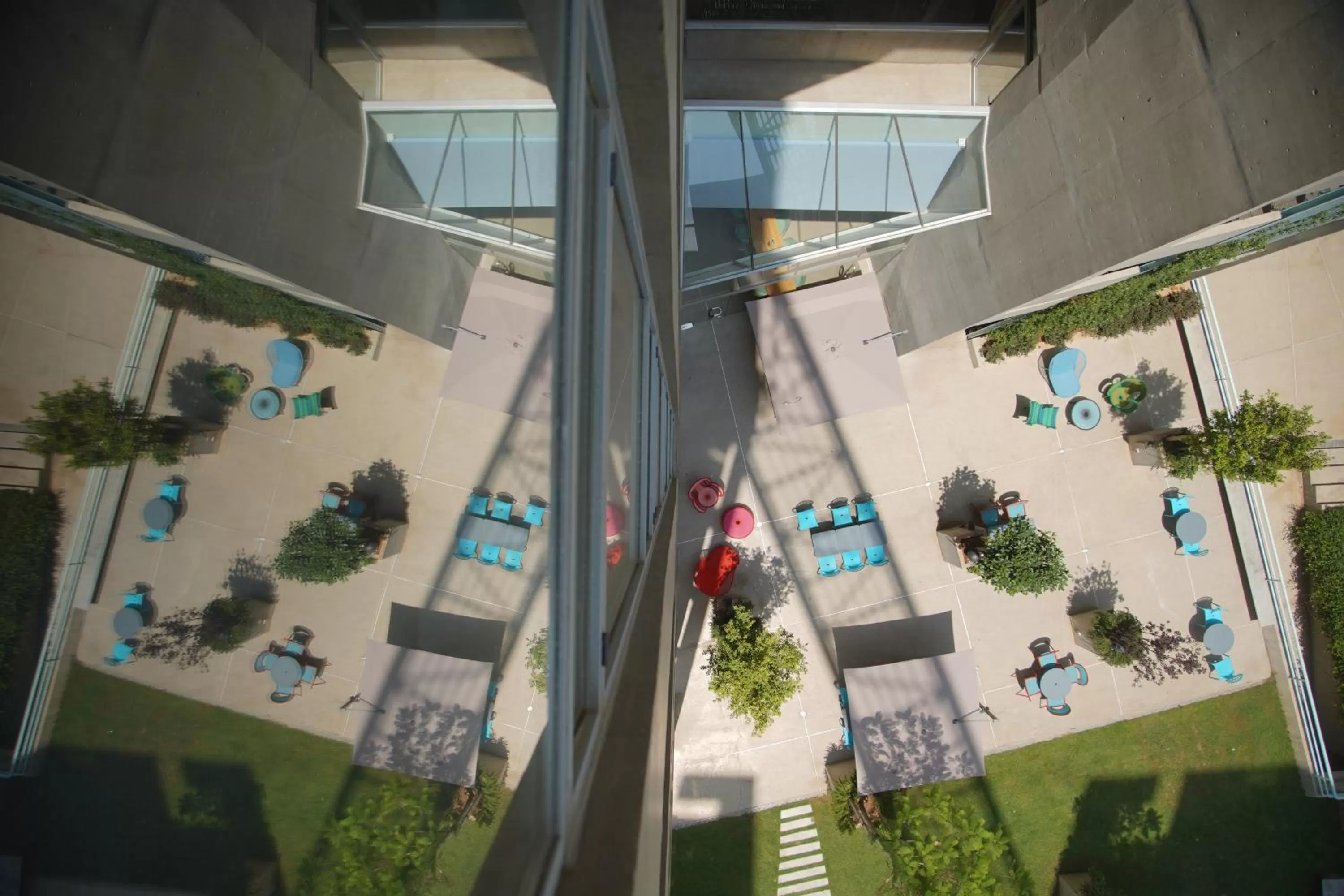 Garden in Bossa Nova Beirut Hotel