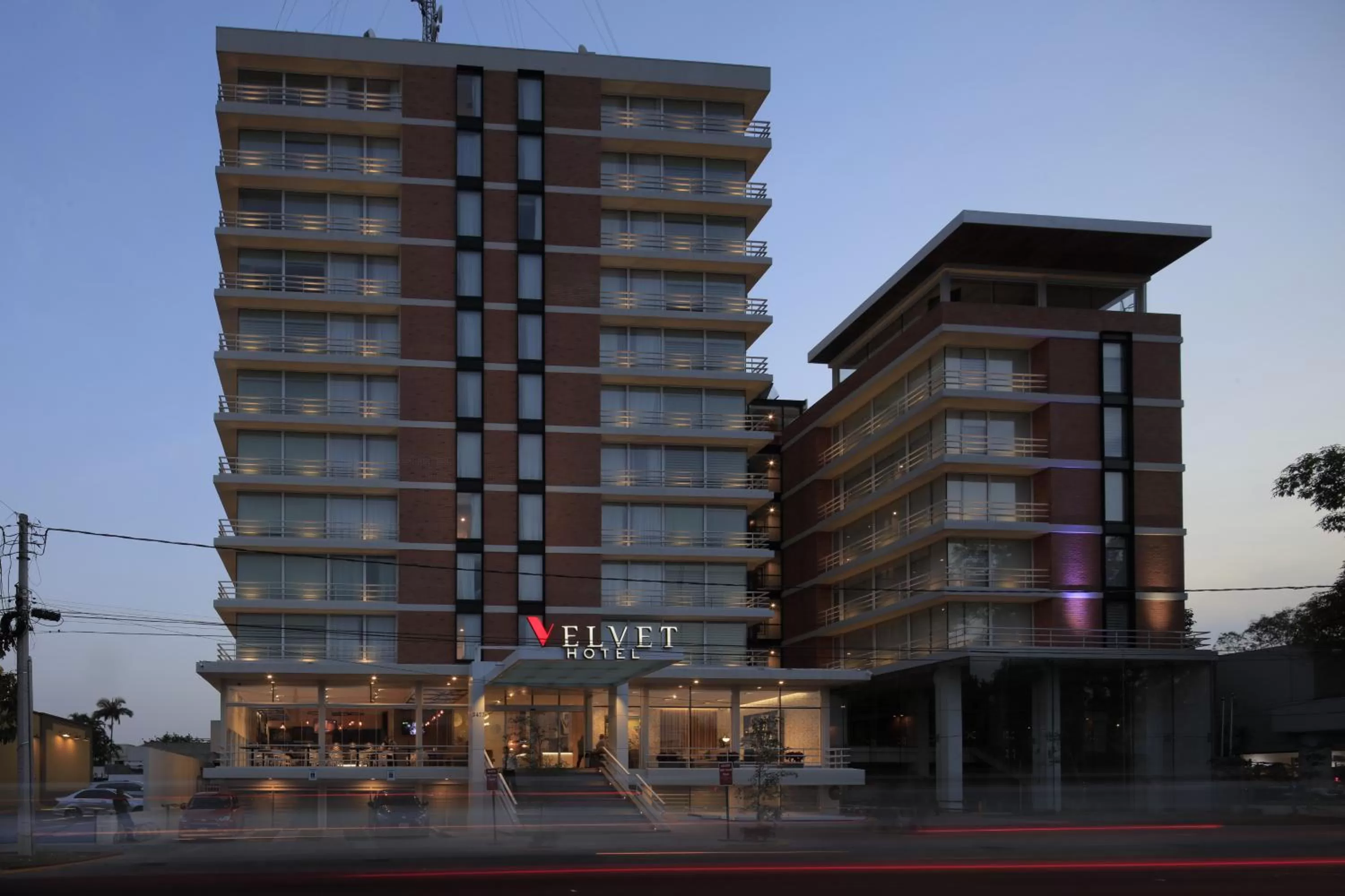 Property building in Hotel Velvet Plaza