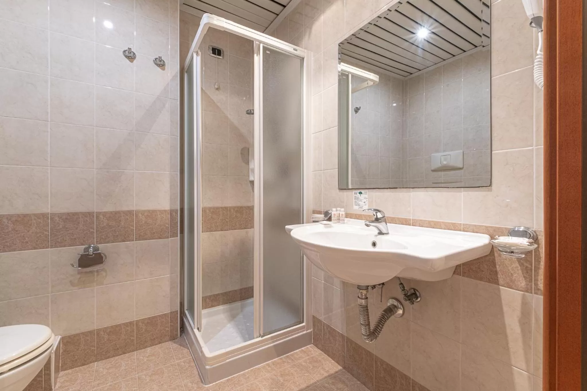 Shower in Hotel Relax