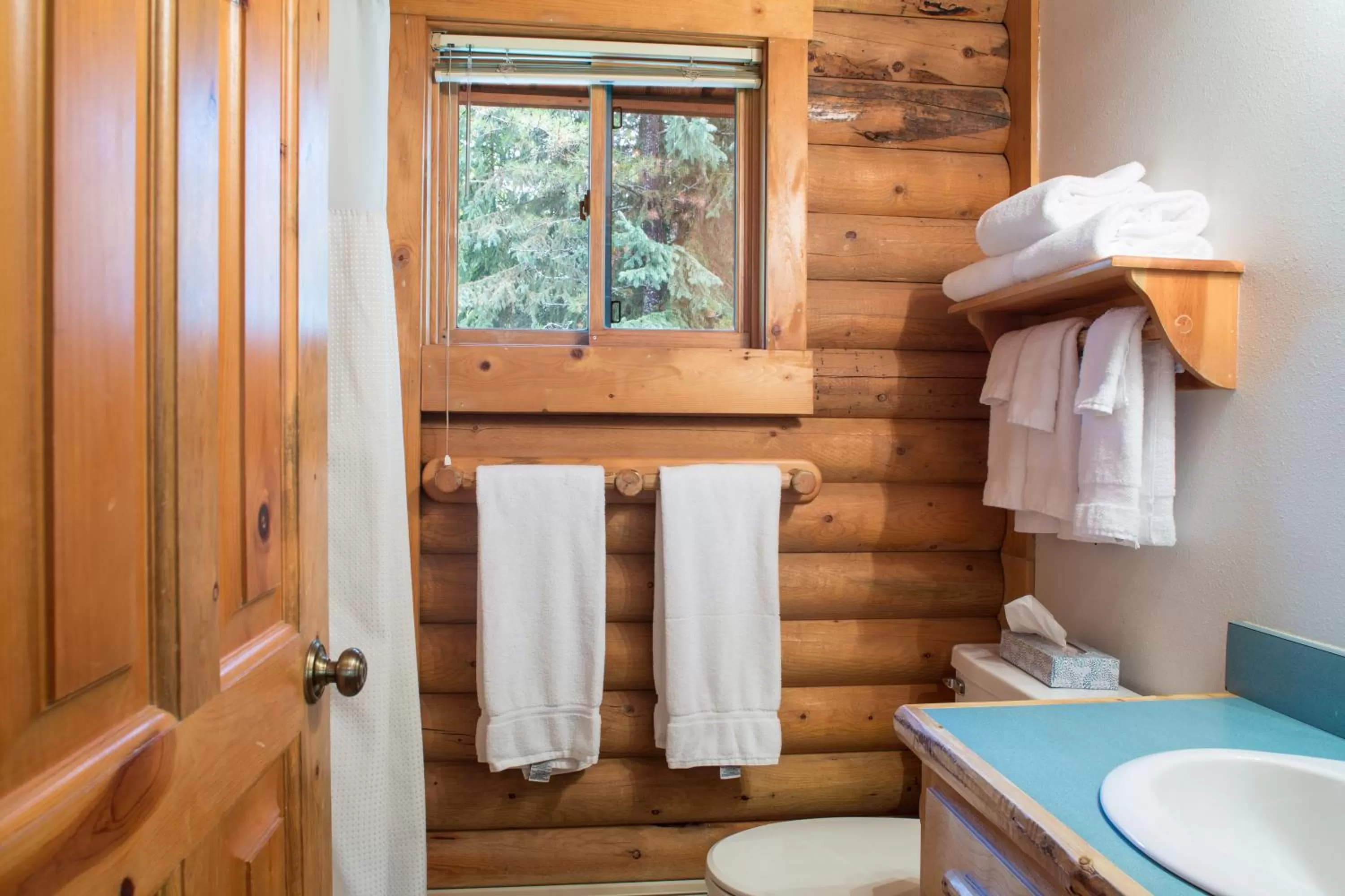 Shower in North Forty Resort