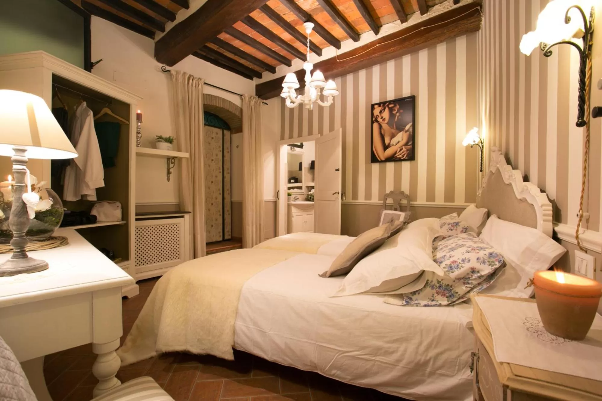Bedroom, Bed in Suite San Michele
