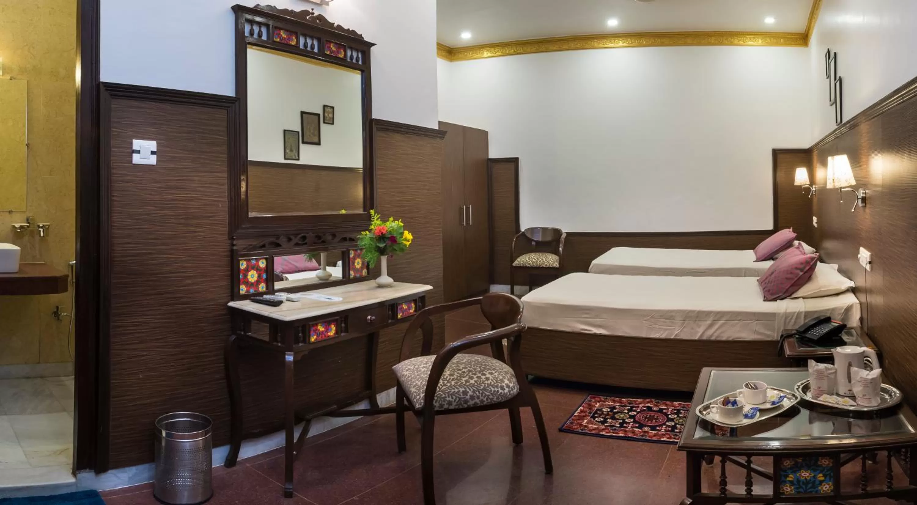 Bed in Hotel Harmony