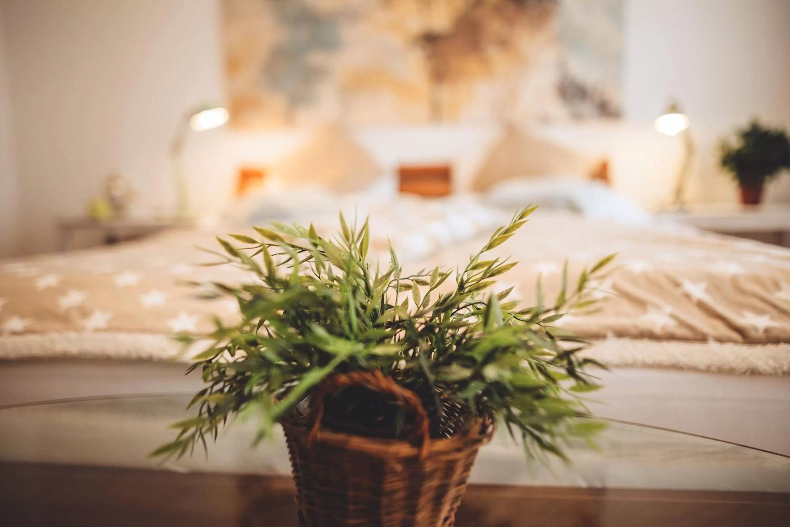 Bed in Das Hotel Stern, B&B KG - digital & contactless check-in