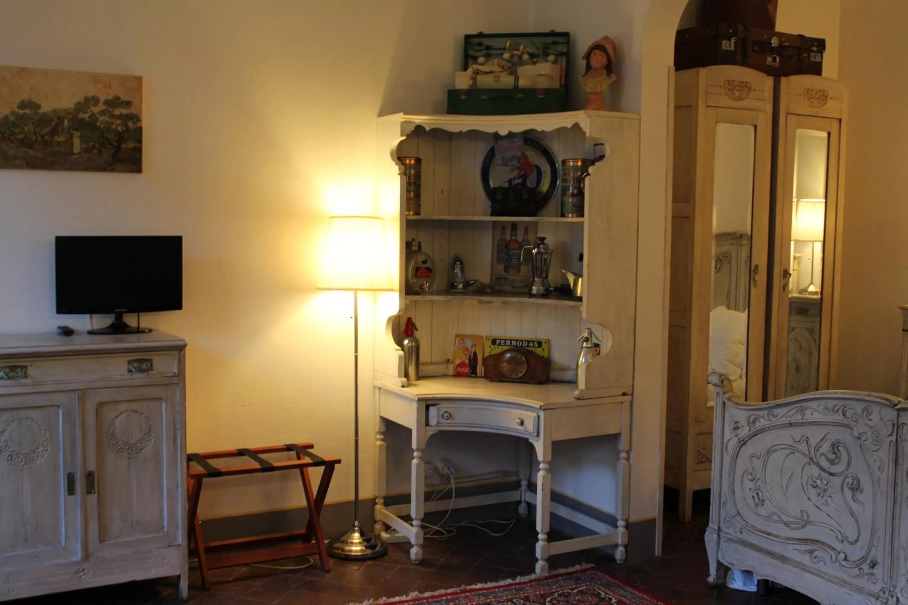 TV and multimedia in Le Terrazze Del Chianti b&b Residenza d'Epoca e di Charme