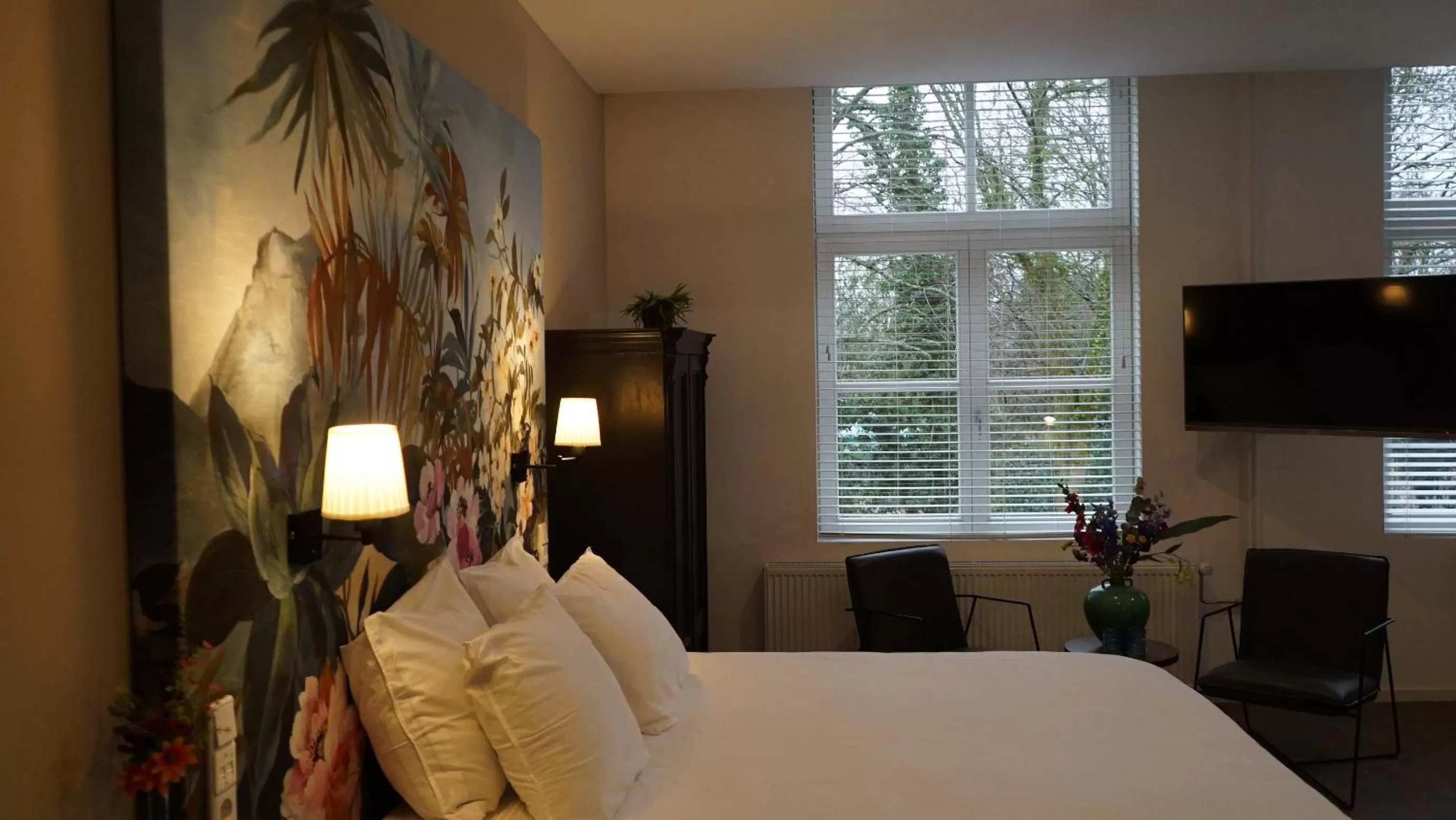 Bed in Hotel Hoevevoorde