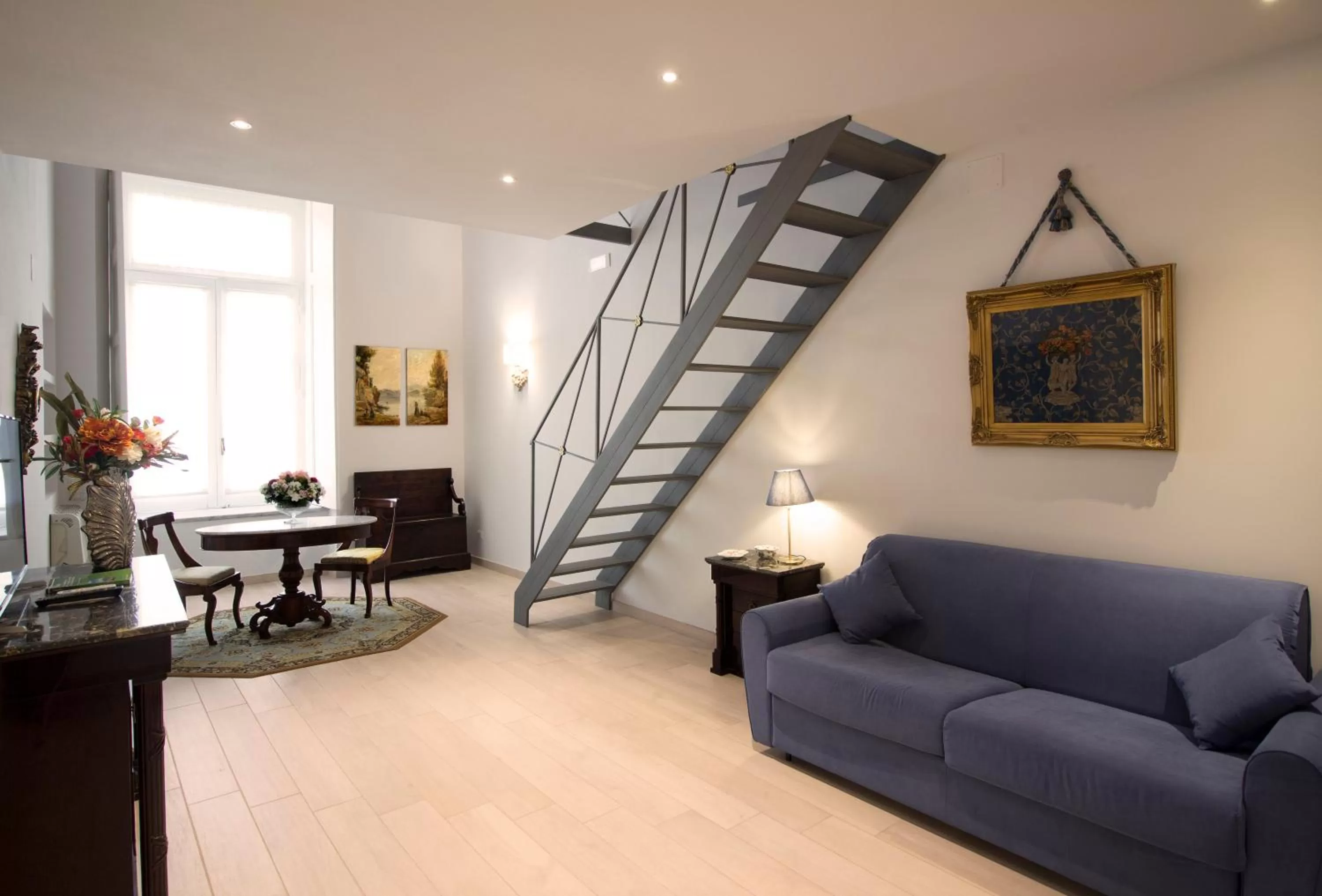 Living room in Palazzo d'Auria ApartHotel