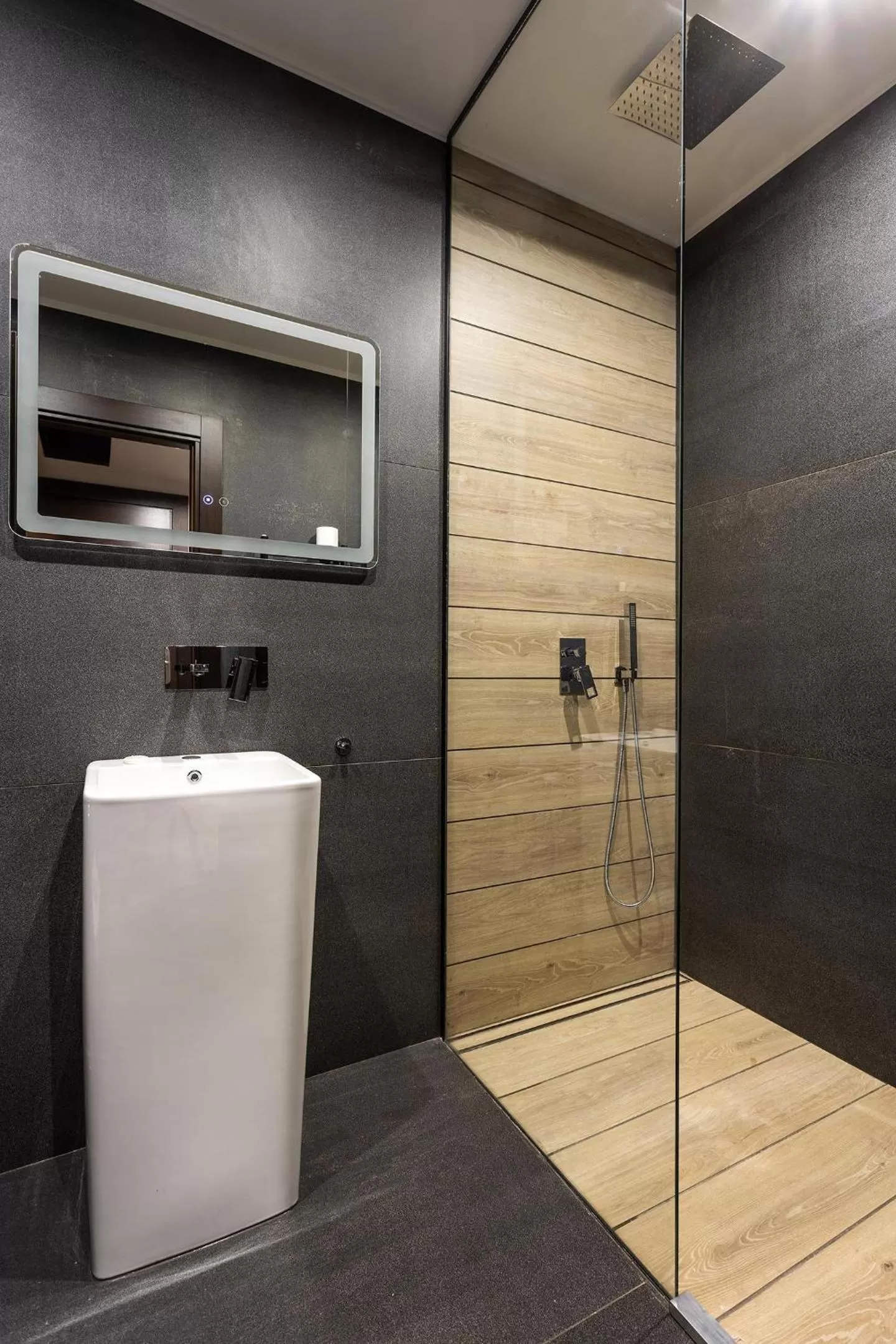 Shower in Abrazo Sofia Hotel by HMG