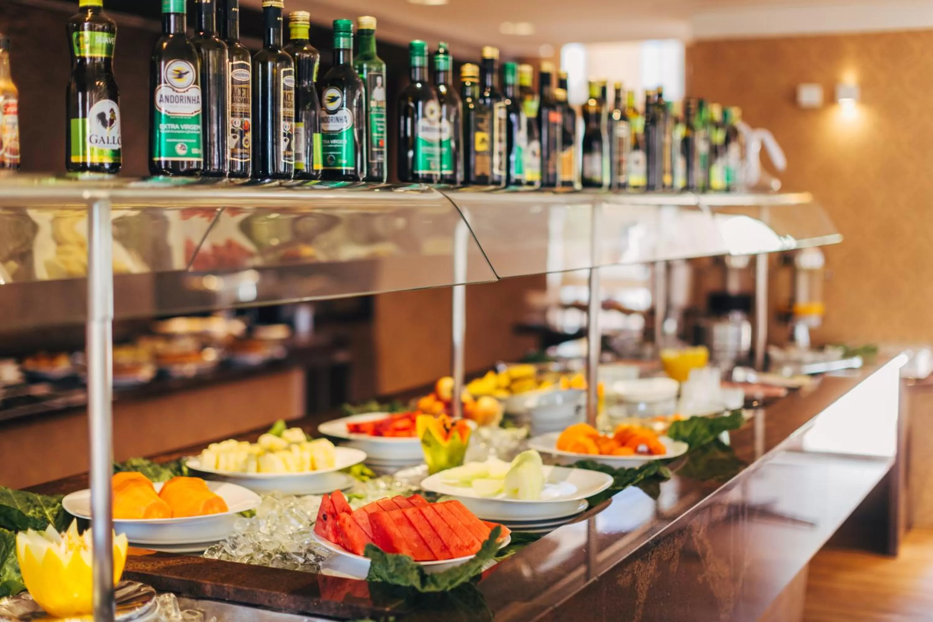 Food and drinks in América Bittar Hotel