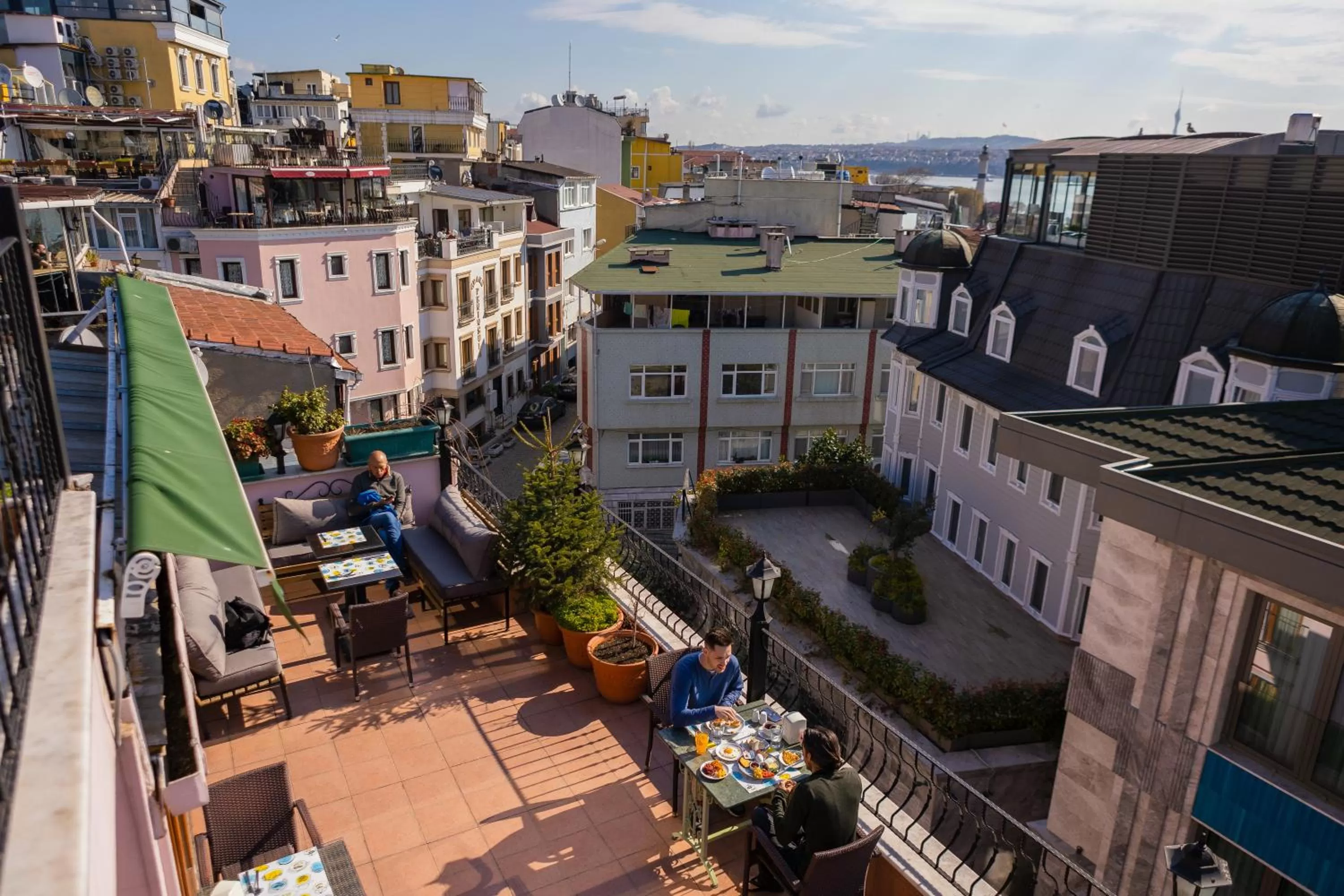 Balcony/Terrace in Agora Guesthouse