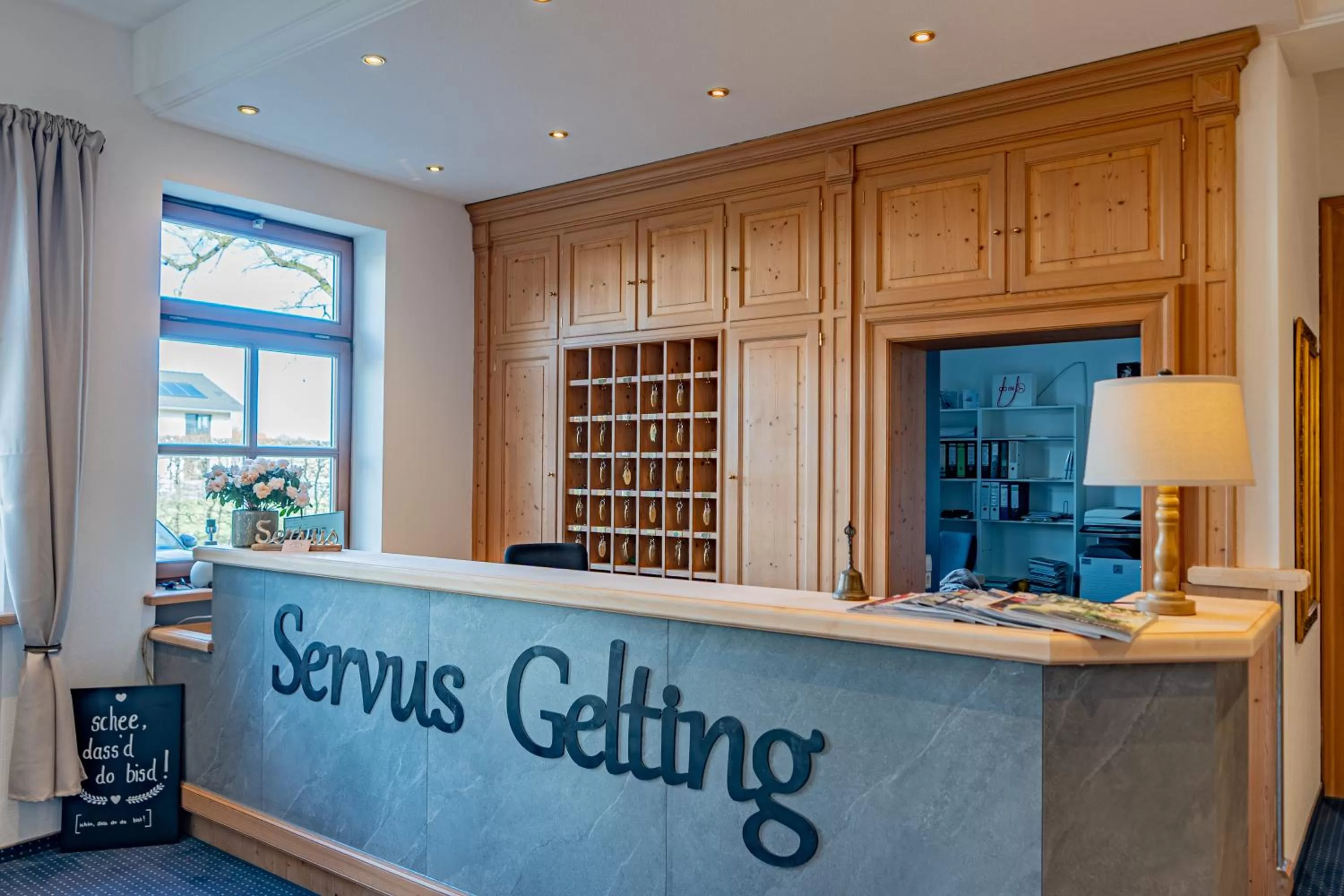 Lobby or reception in Servus Gelting