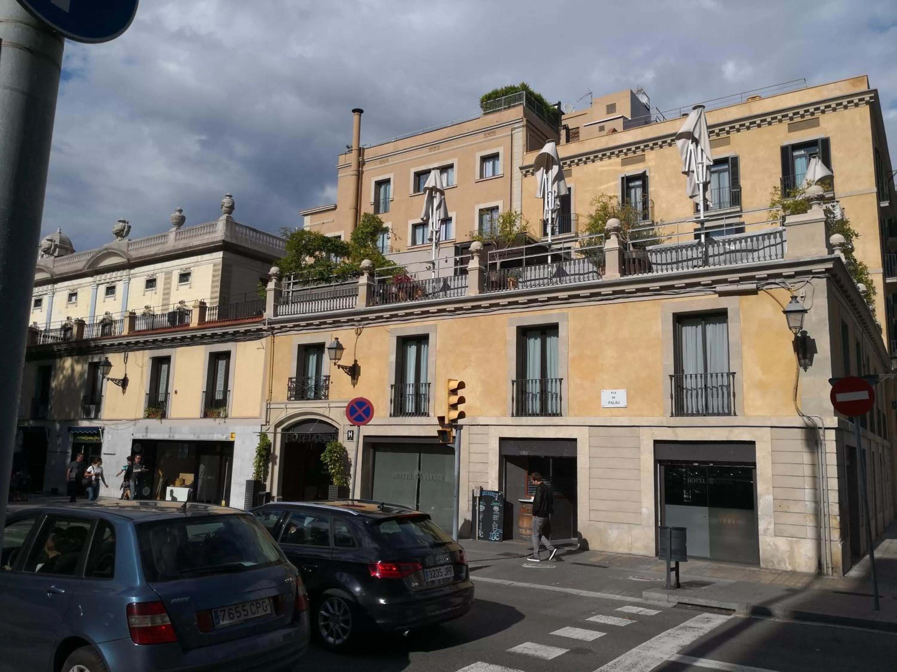 Property building in Hotel Oasis