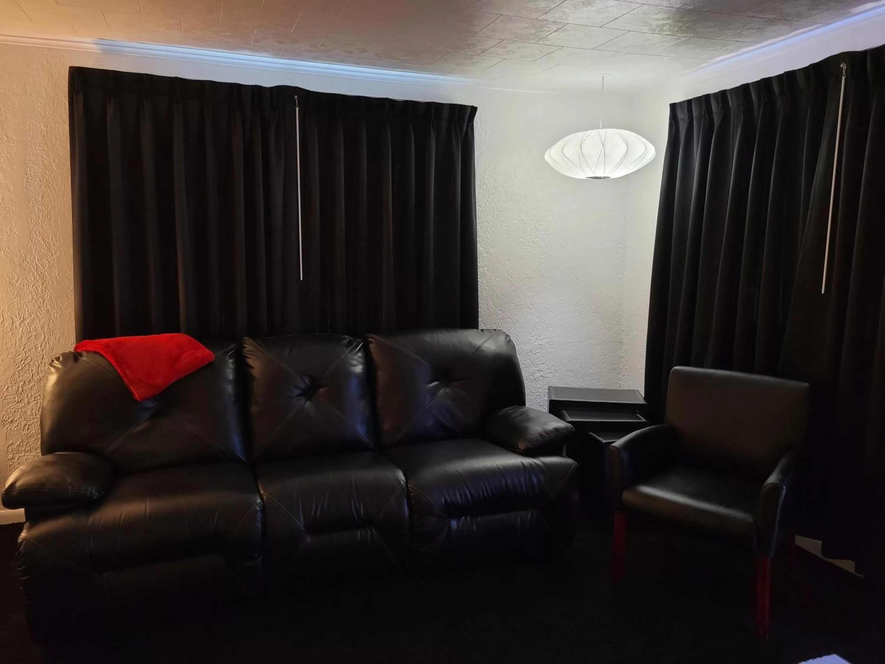 Living room, Seating Area in Rocket Motel