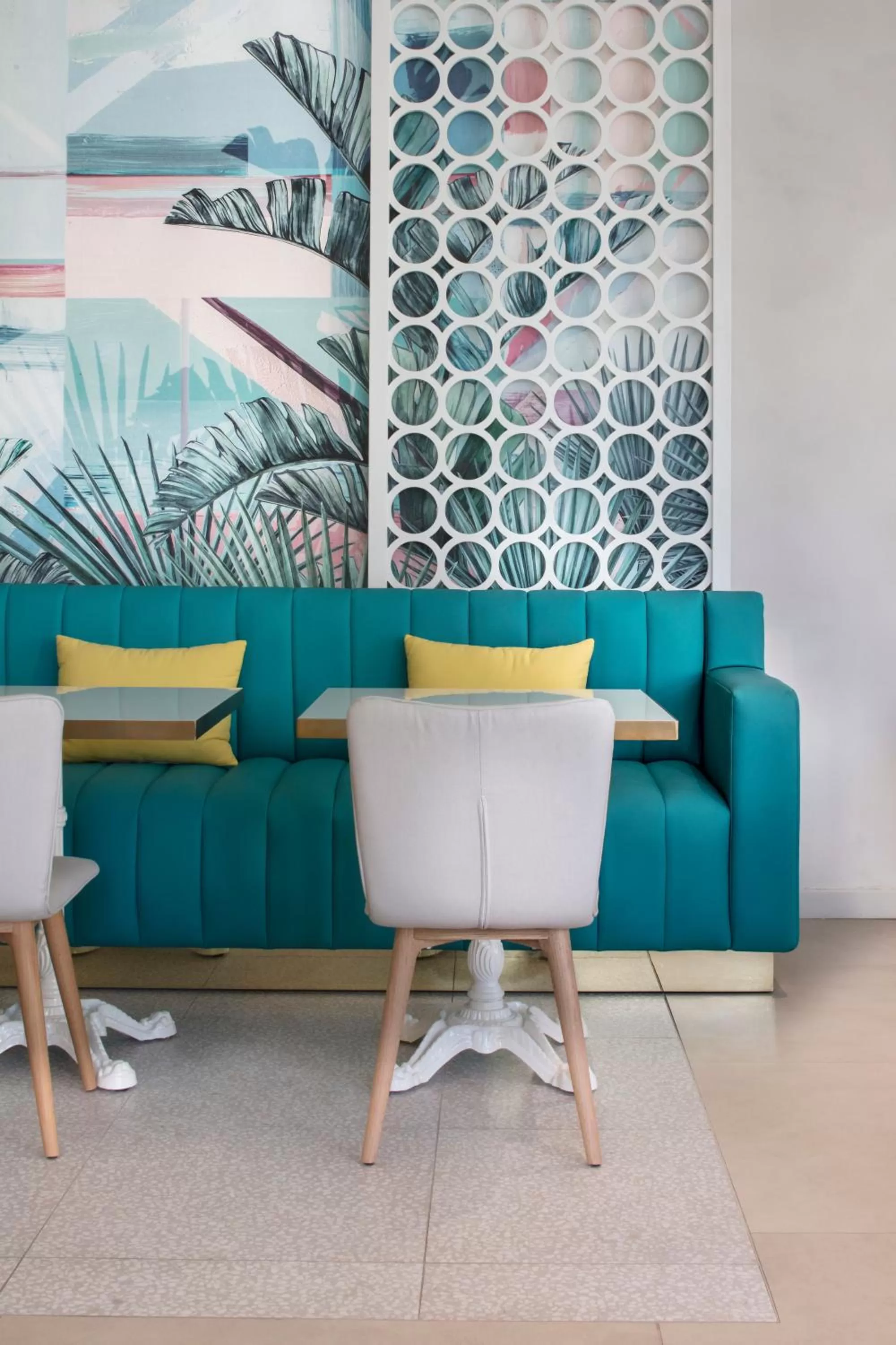 Decorative detail in Mercure Villeneuve Loubet Plage