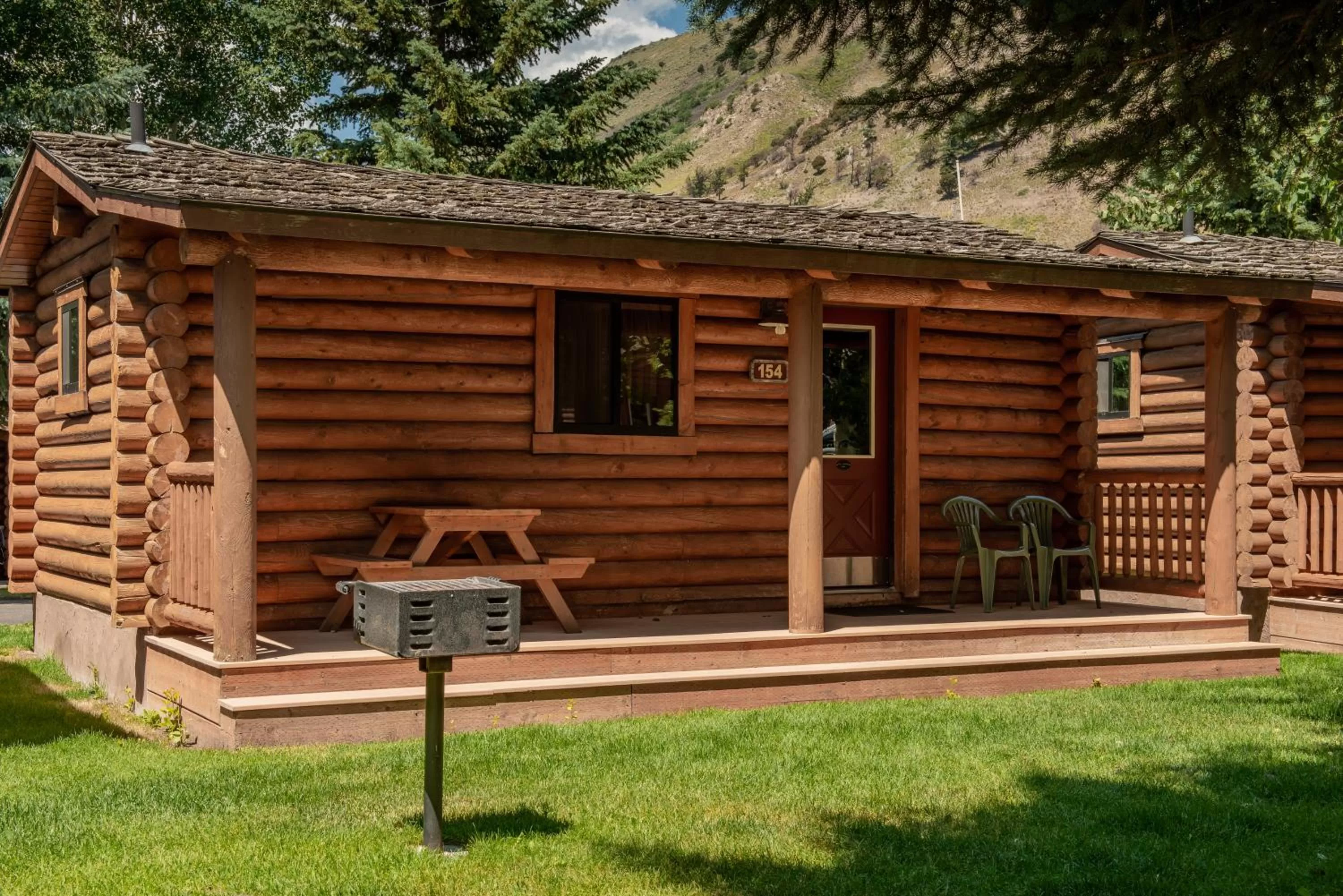 BBQ facilities in Cowboy Village Resort