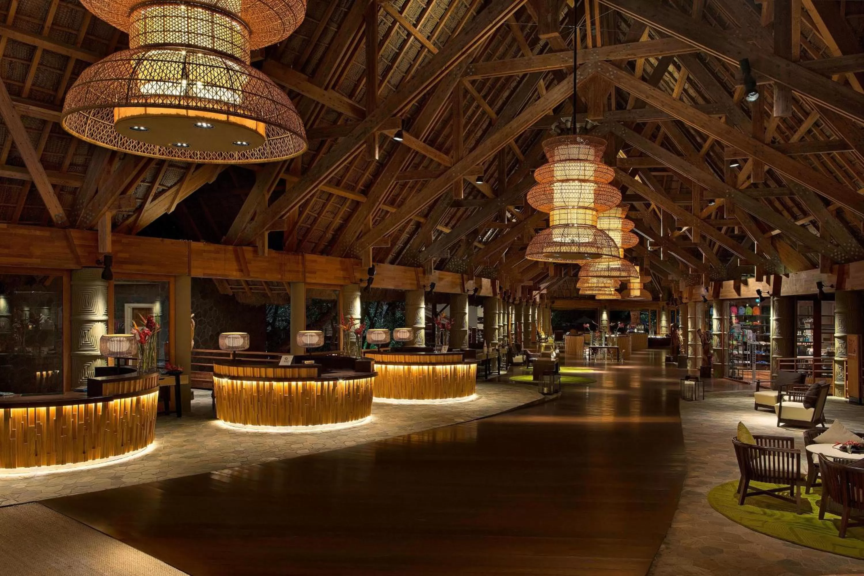 Lobby or reception in Sheraton New Caledonia Deva Spa & Golf Resort