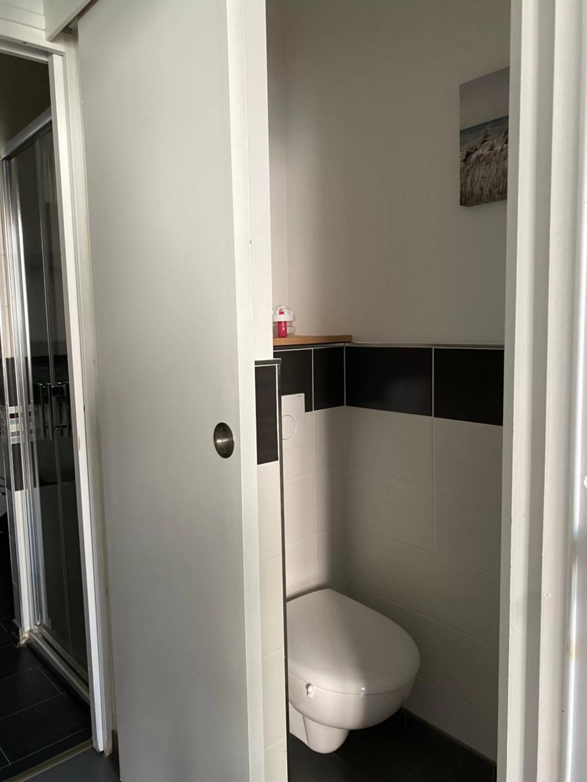 Toilet in Chambres d'Hôtes Au coin du spa