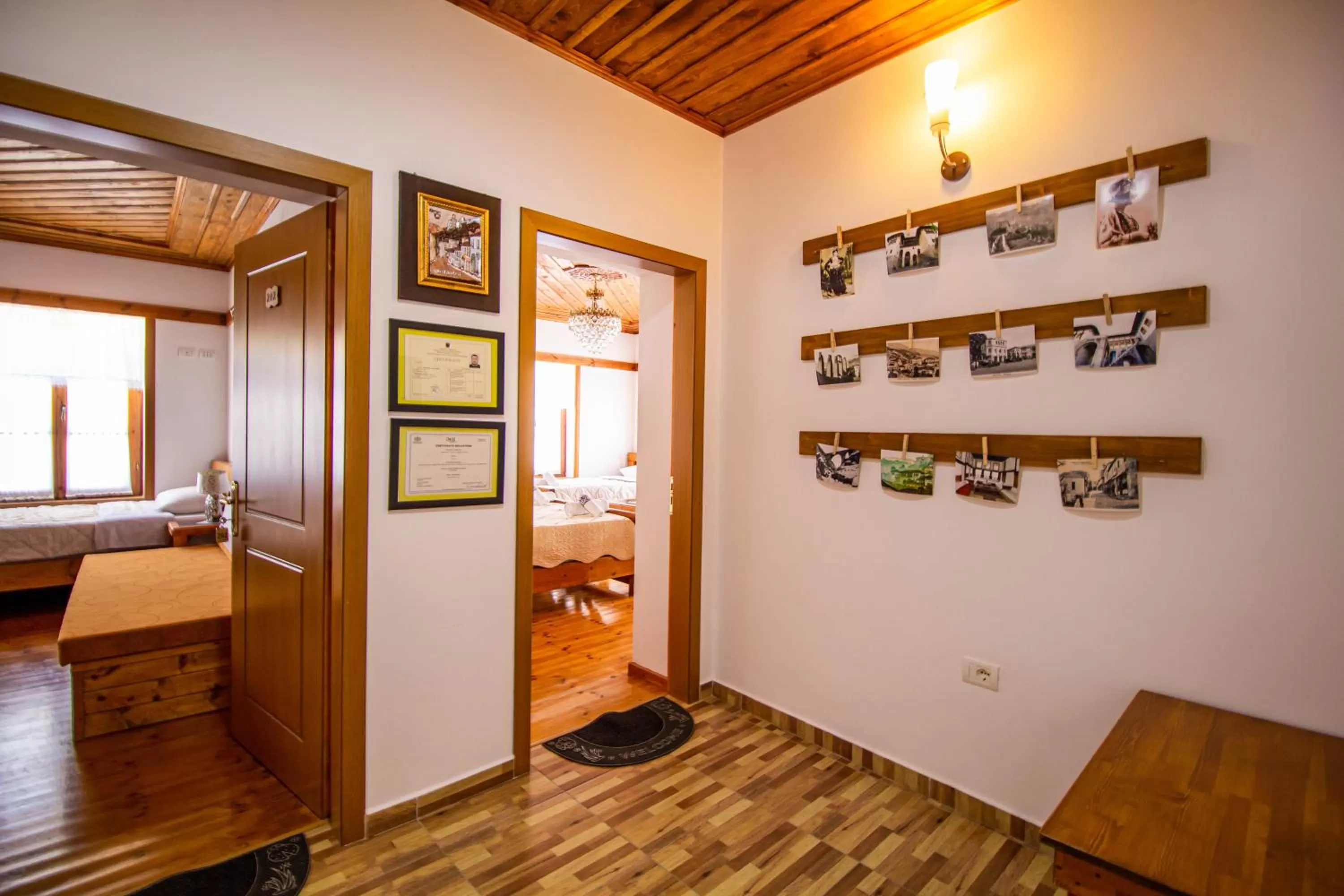 Bed in Hotel Bebej Tradicional